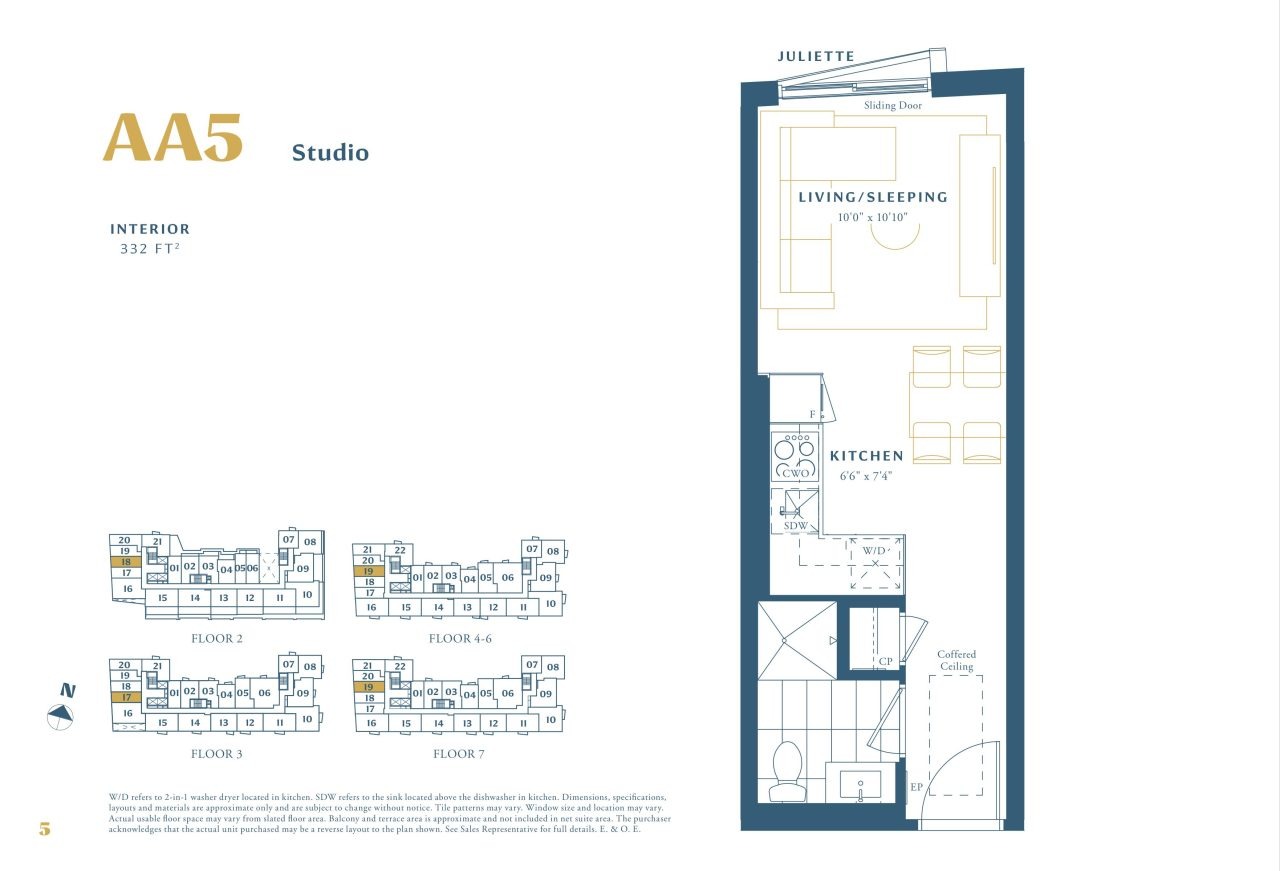 AA5 floor plan