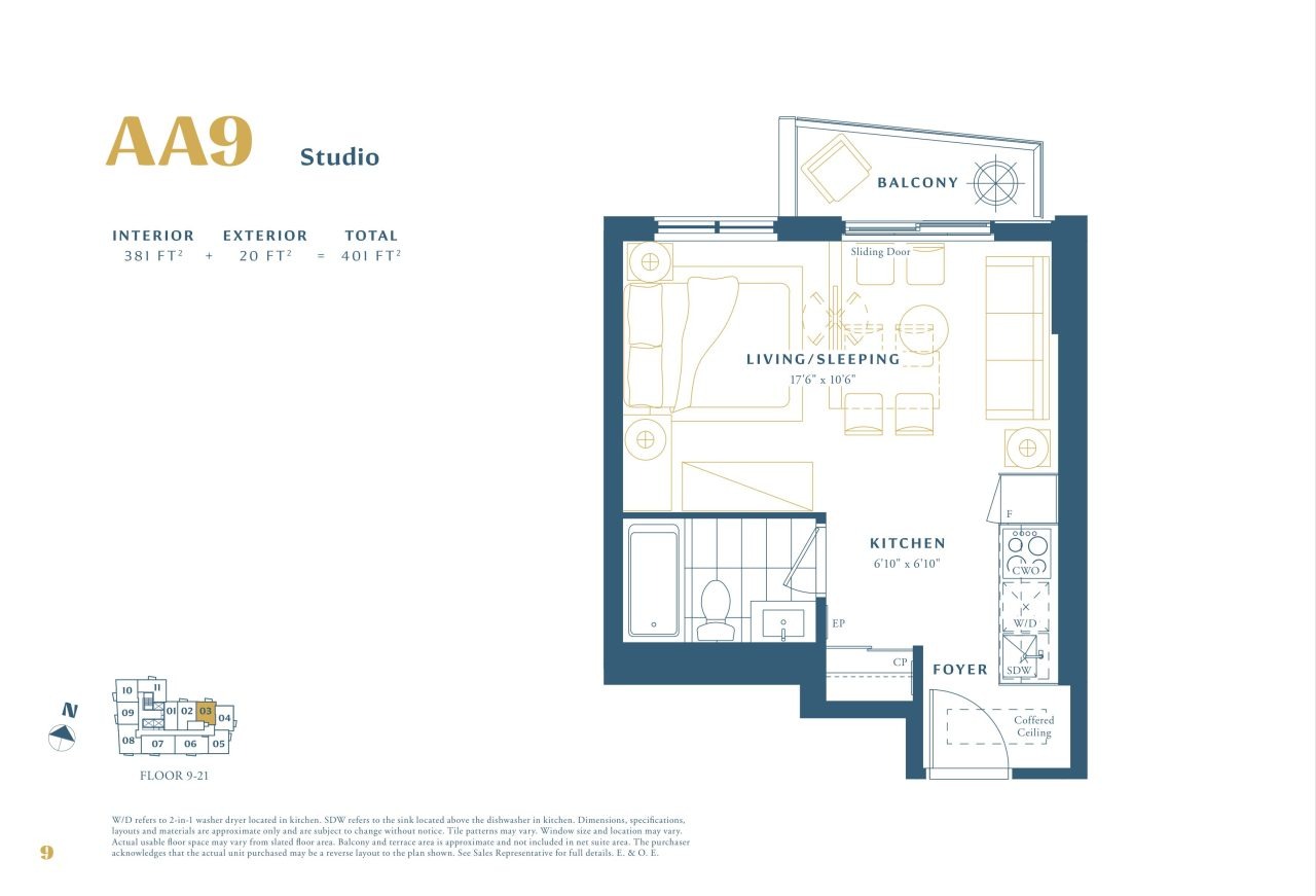 AA9 floor plan