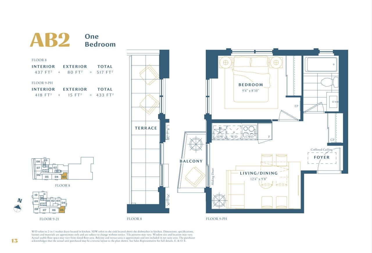 AB2 floor plan