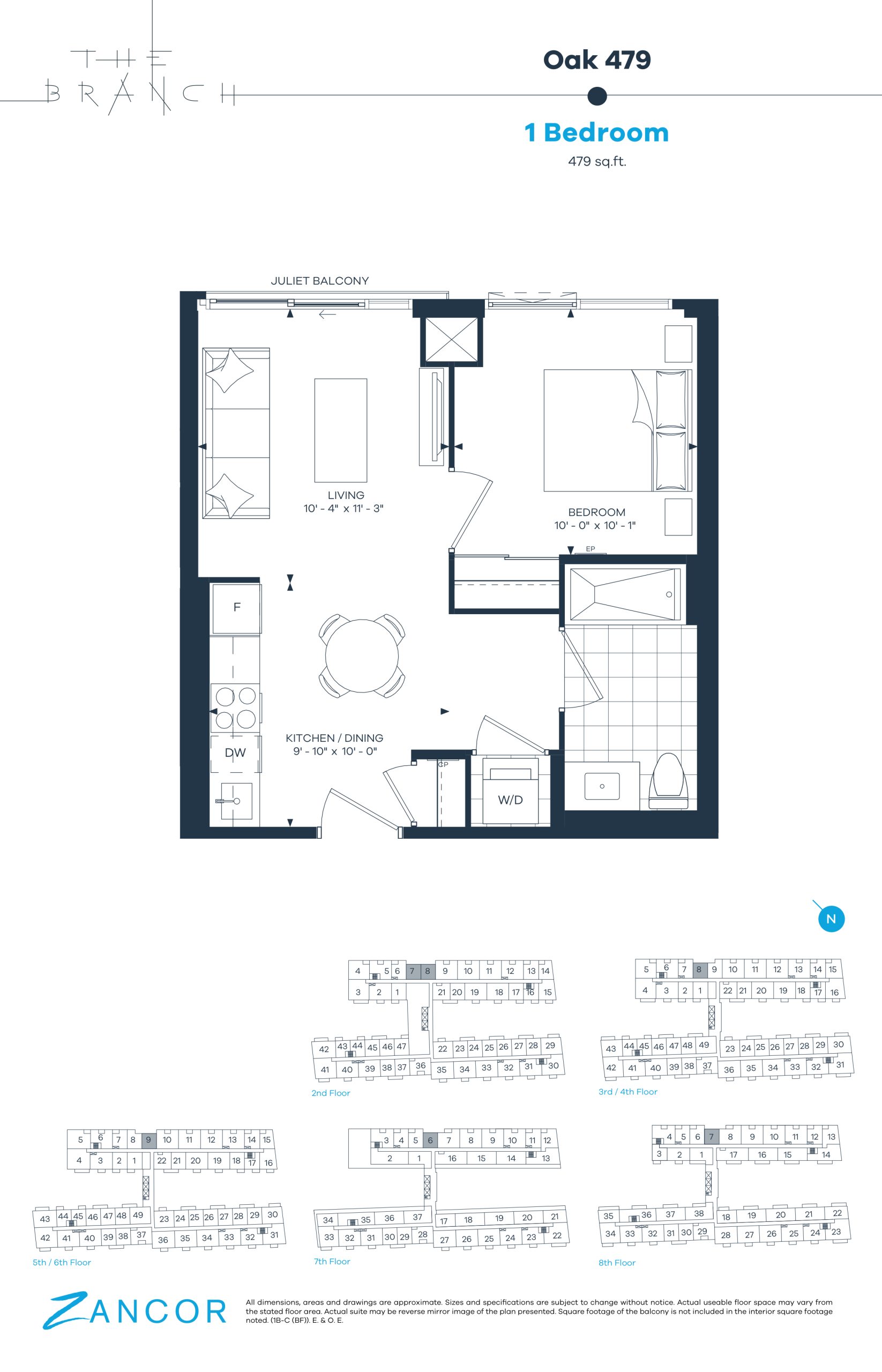 Oak 479 floor plan