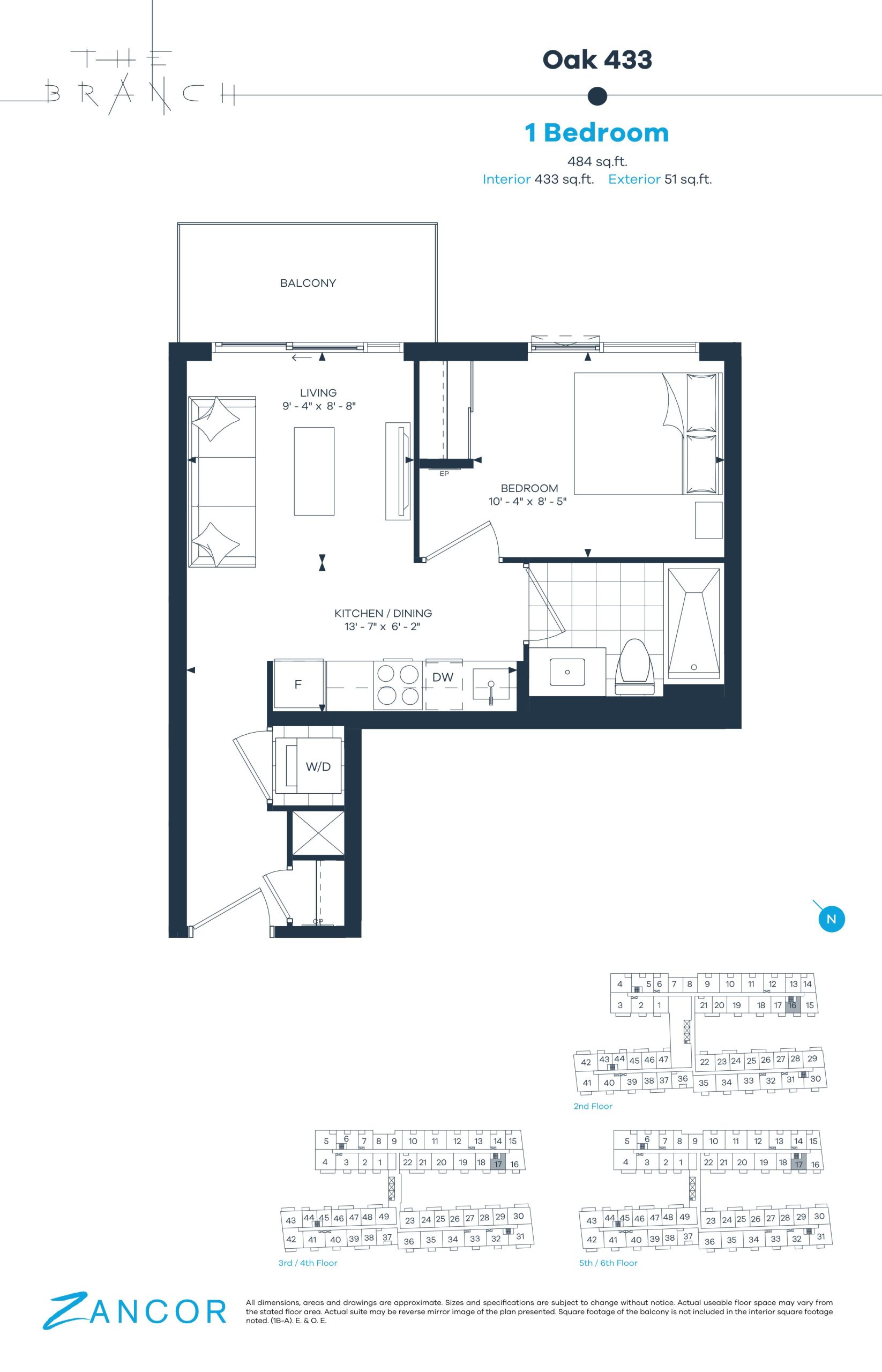 Oak 433 floor plan