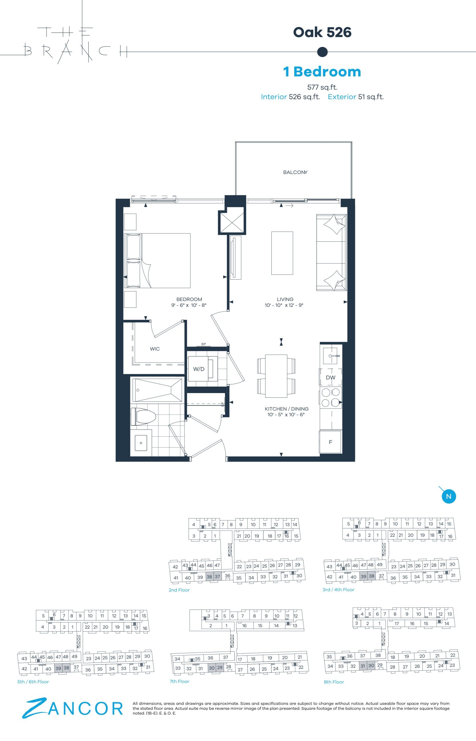 Oak 526 floor plan