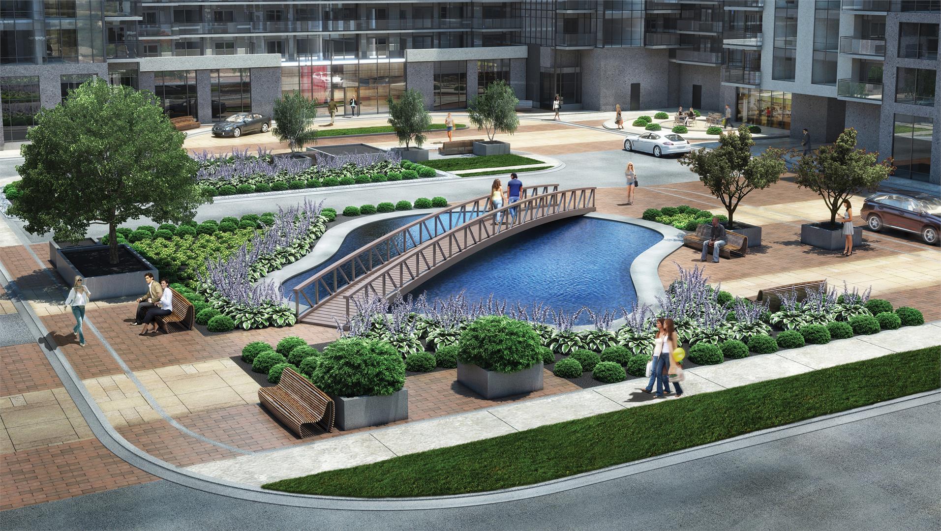 Tricycle Condos in Toronto — rendering 4