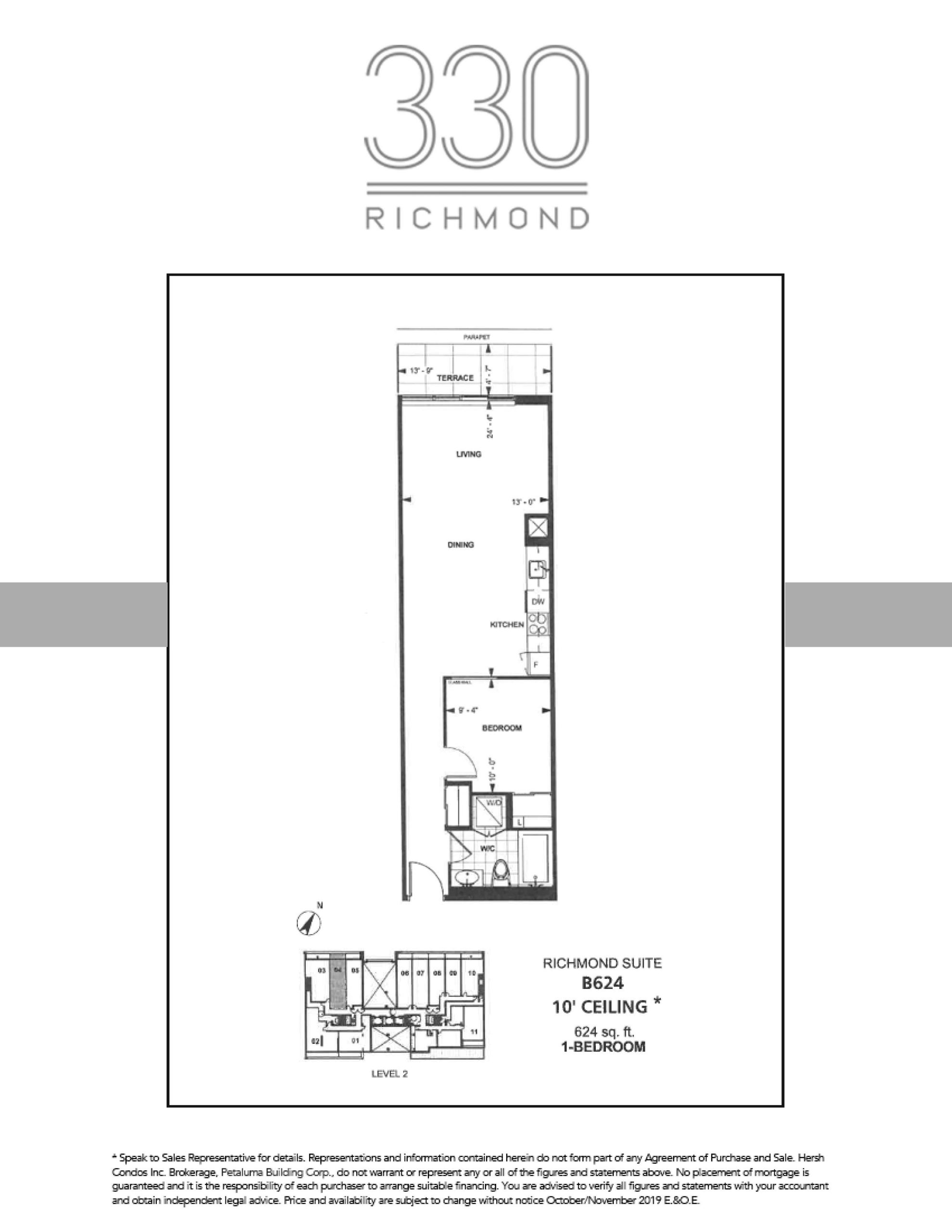 B624 floor plan