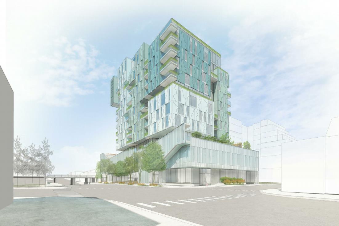888 Dupont Street in Toronto — rendering 2