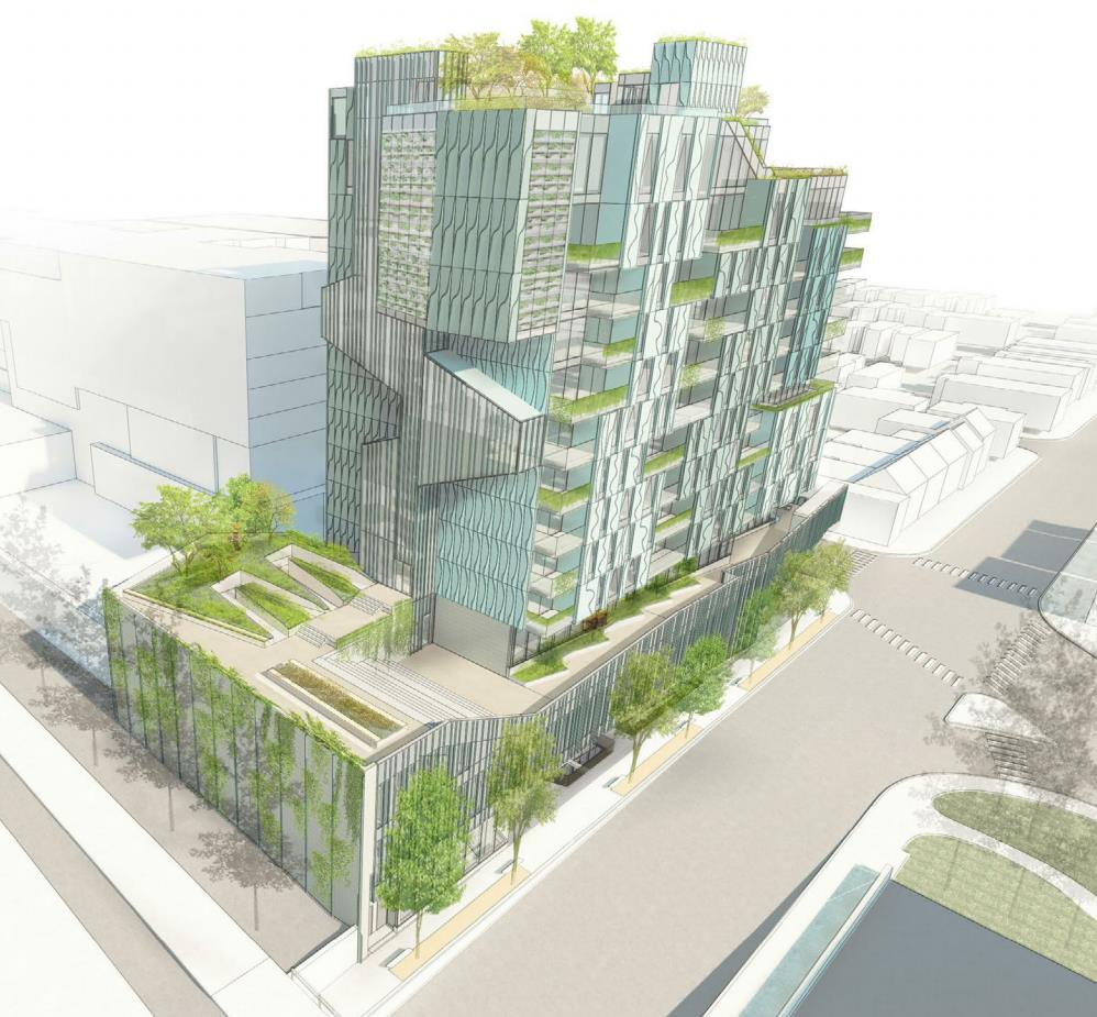 888 Dupont Street in Toronto — rendering 4