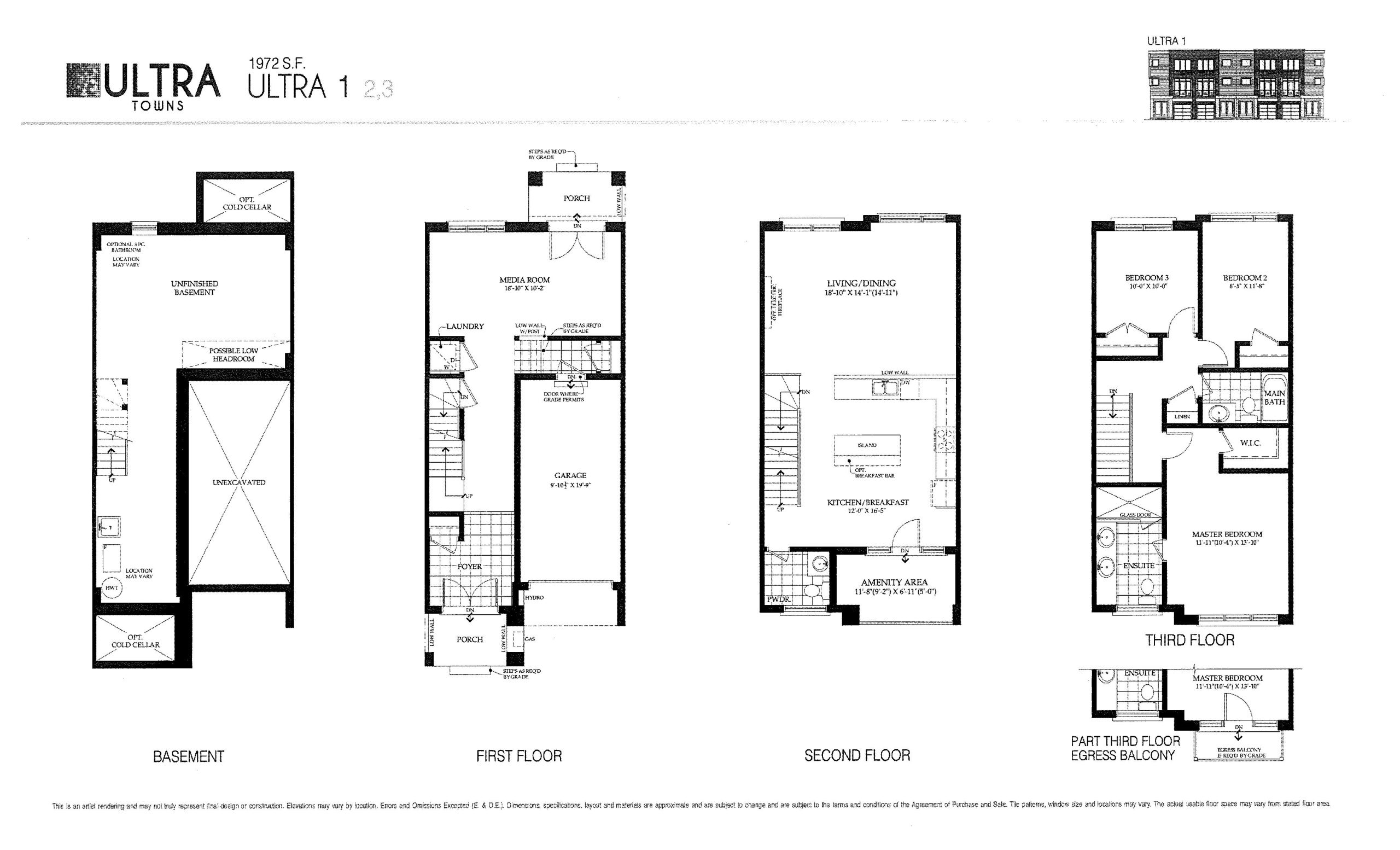 Ultra 1 floor plan