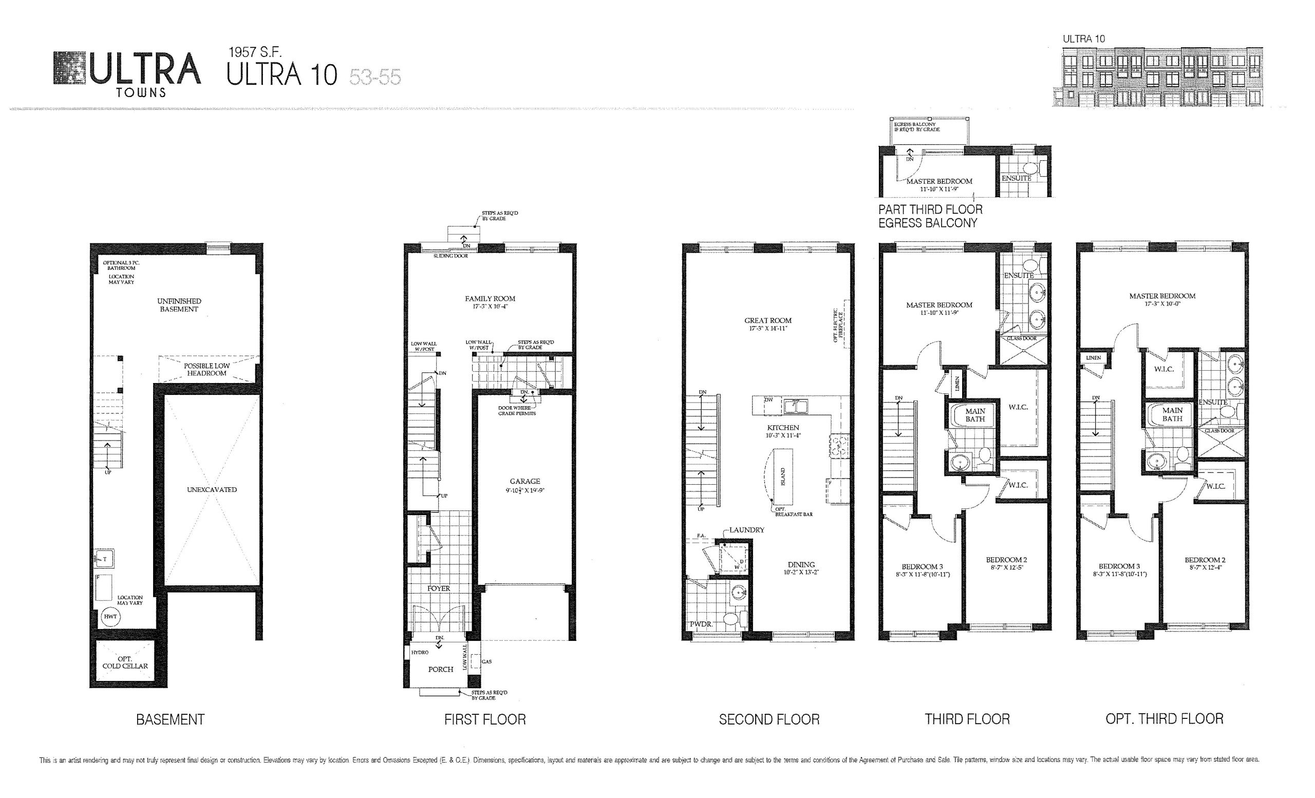 Ultra 10 floor plan