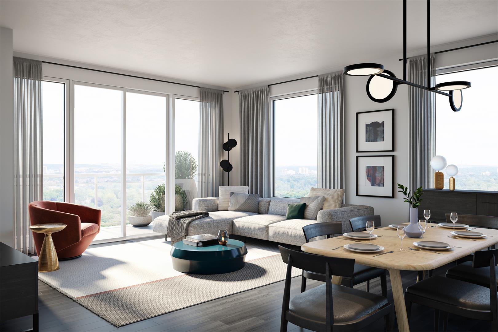 Upper West Side Condos at Oakvillage in Oakville — rendering 5