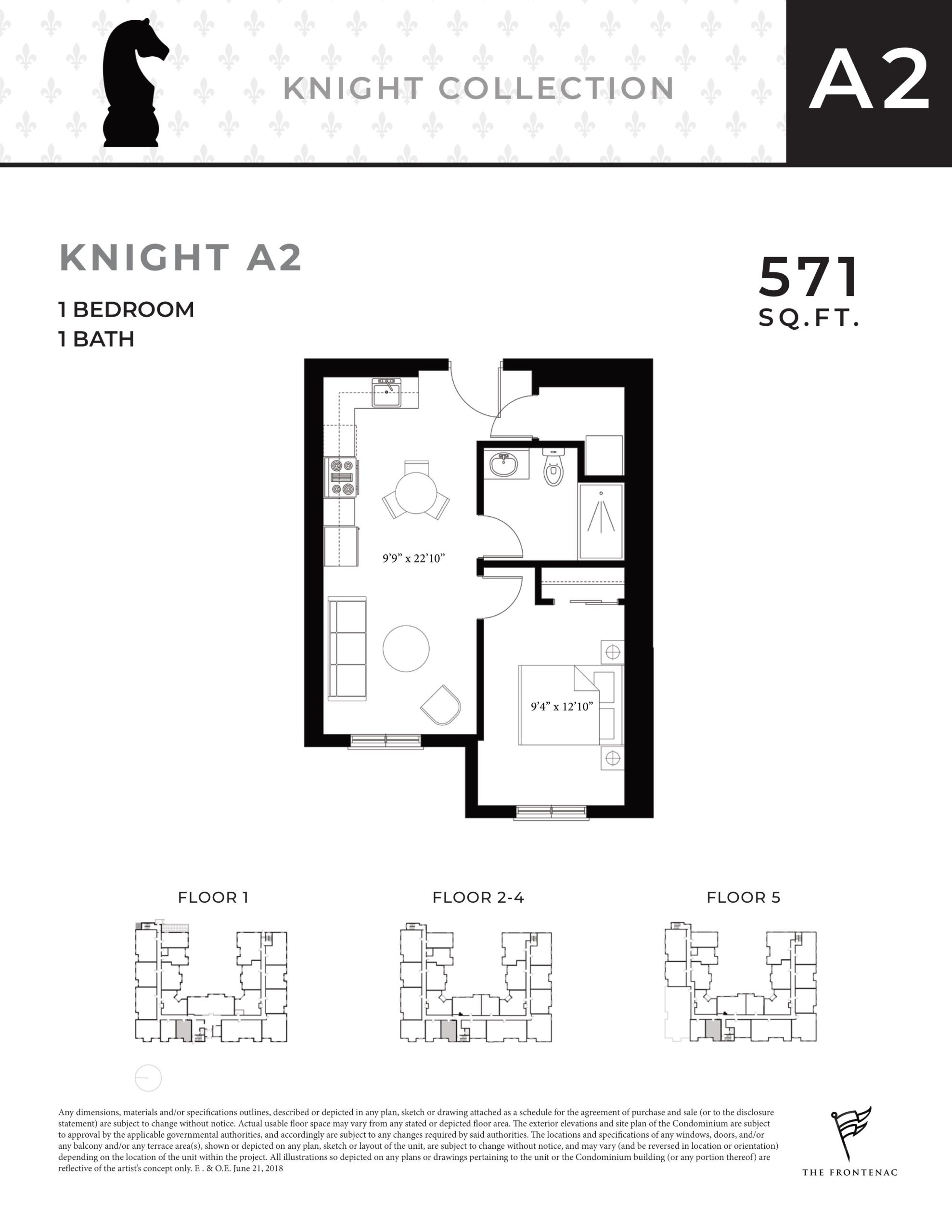 Knight A2 floor plan