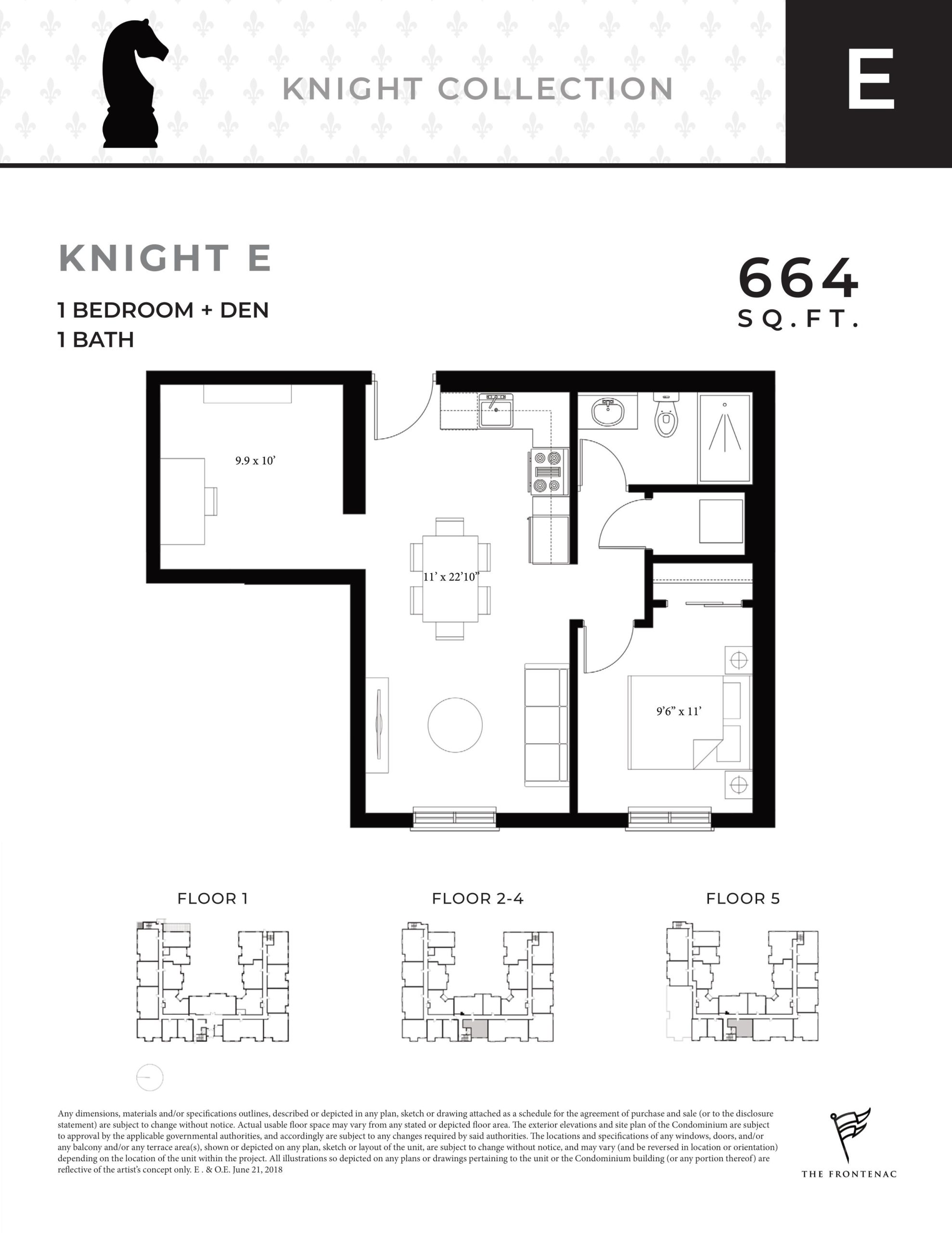 Knight E floor plan