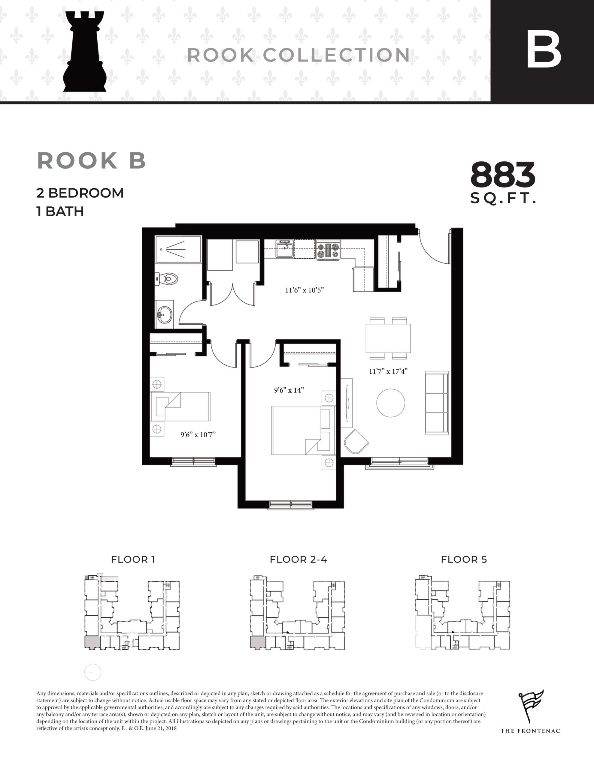 Rook B floor plan