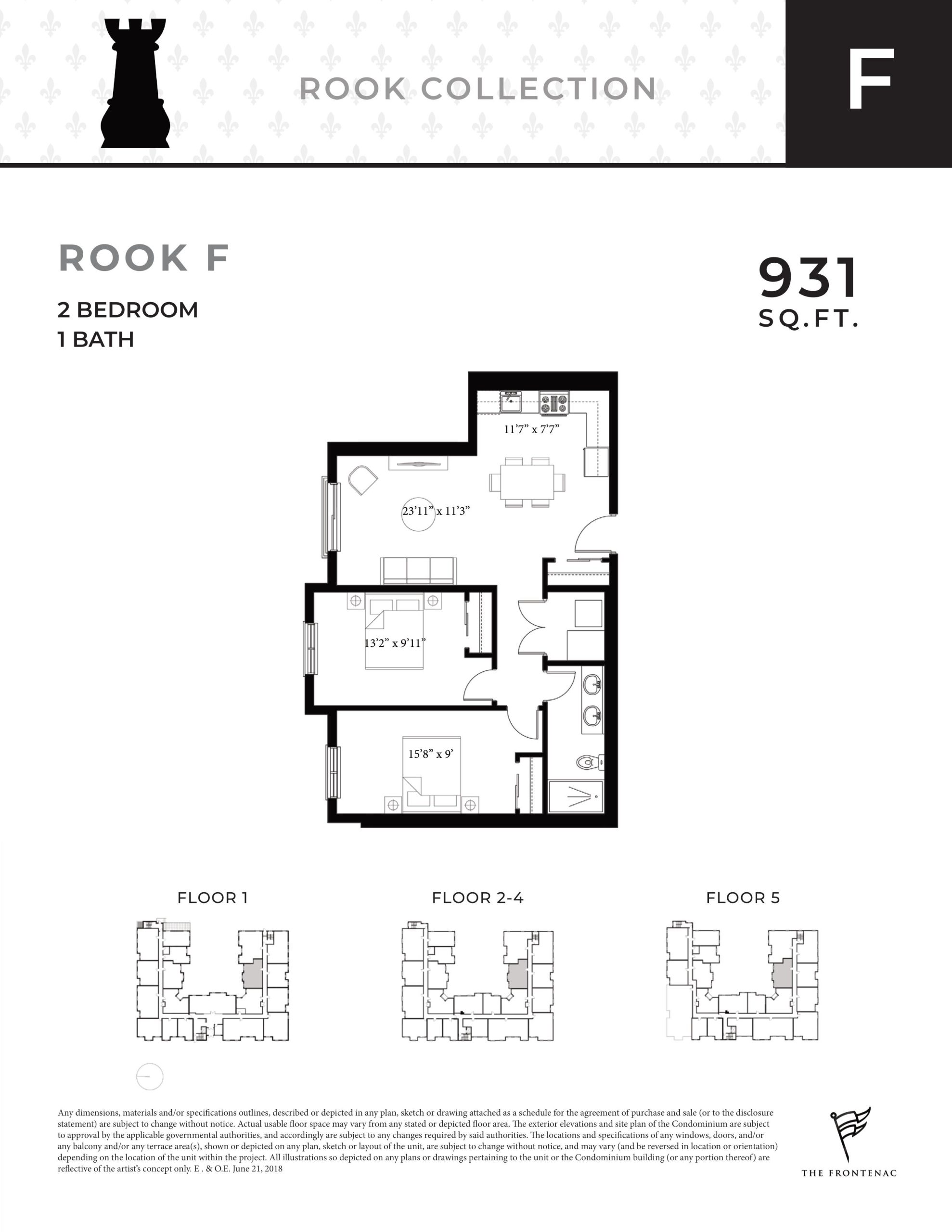 Rook F floor plan