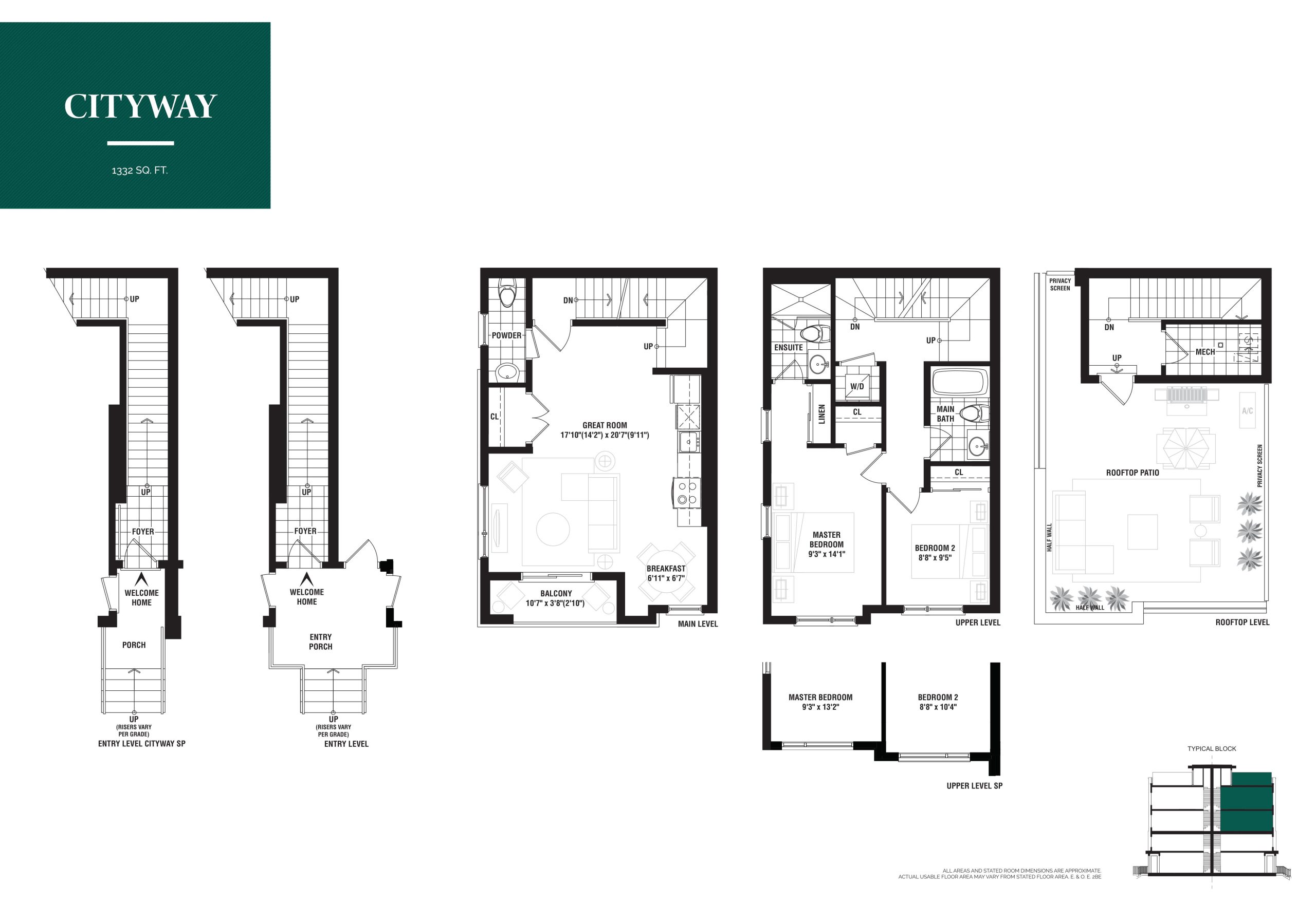 Cityway floor plan