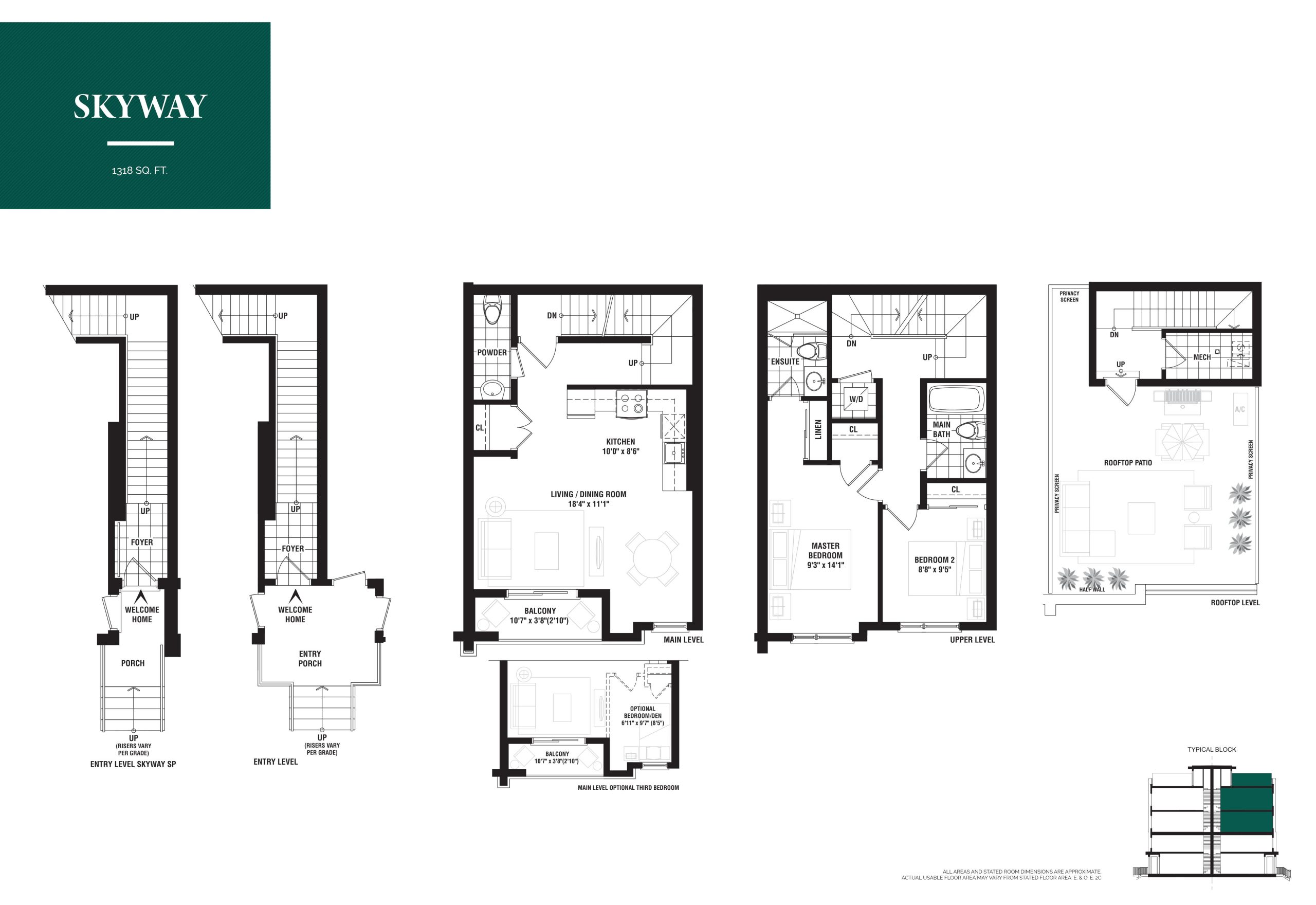 Skyway floor plan