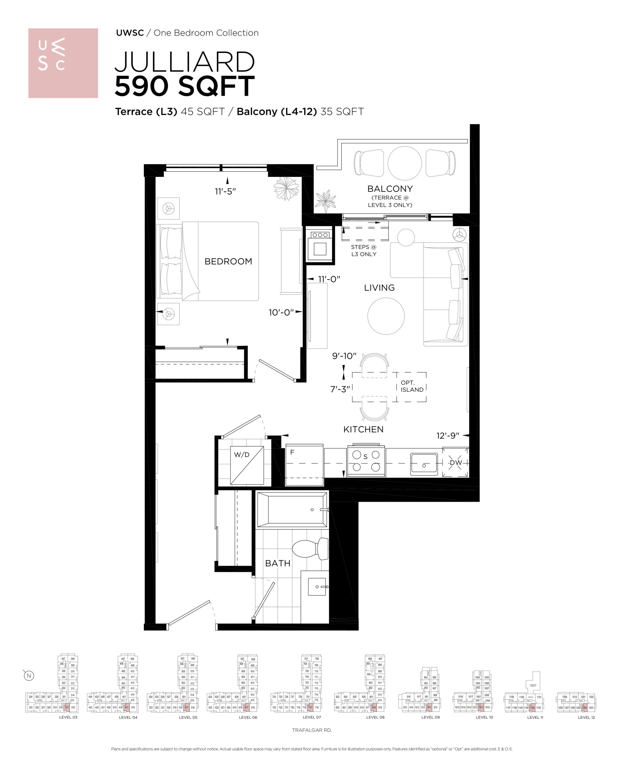 Julliard floor plan