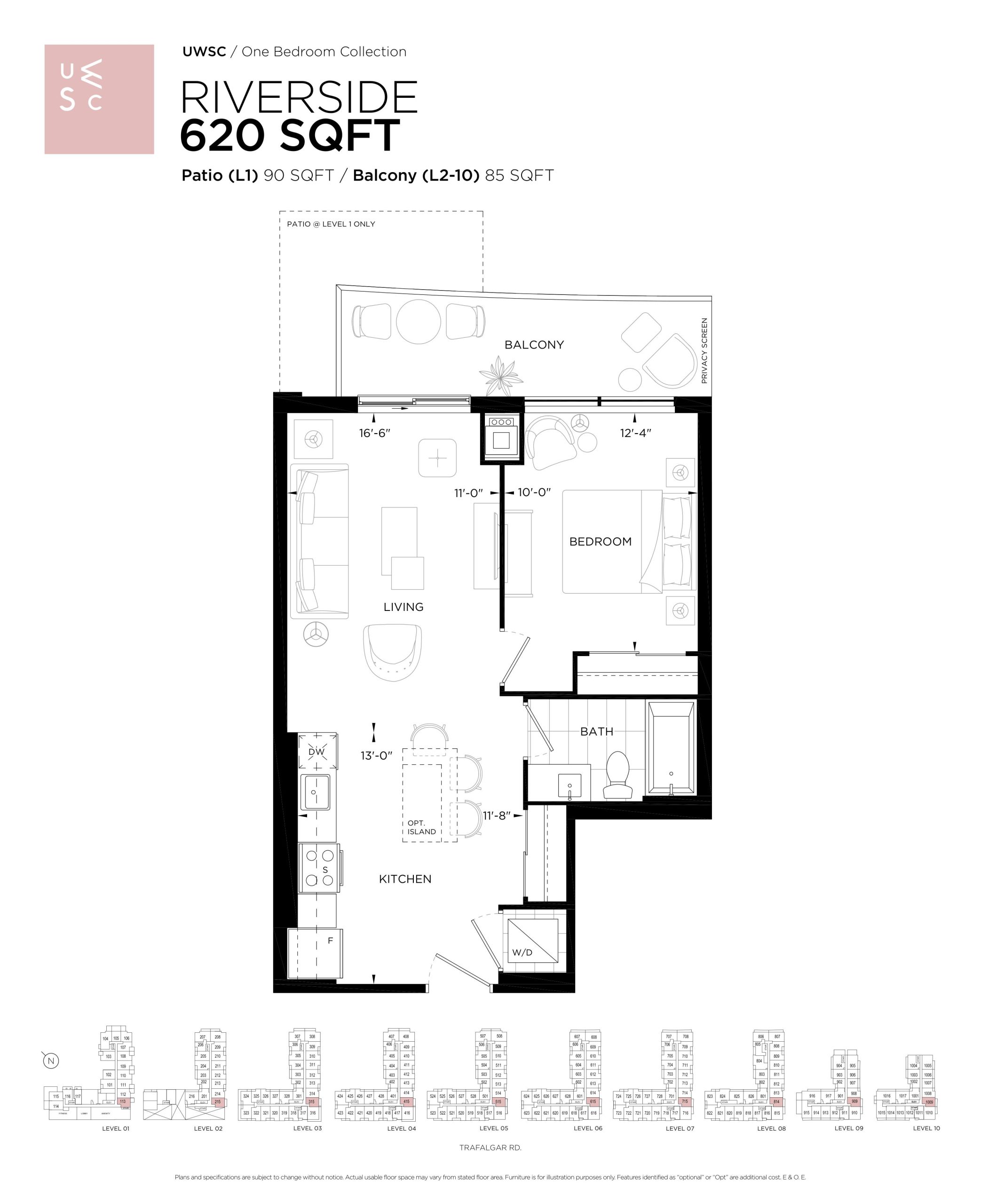 Riverside floor plan