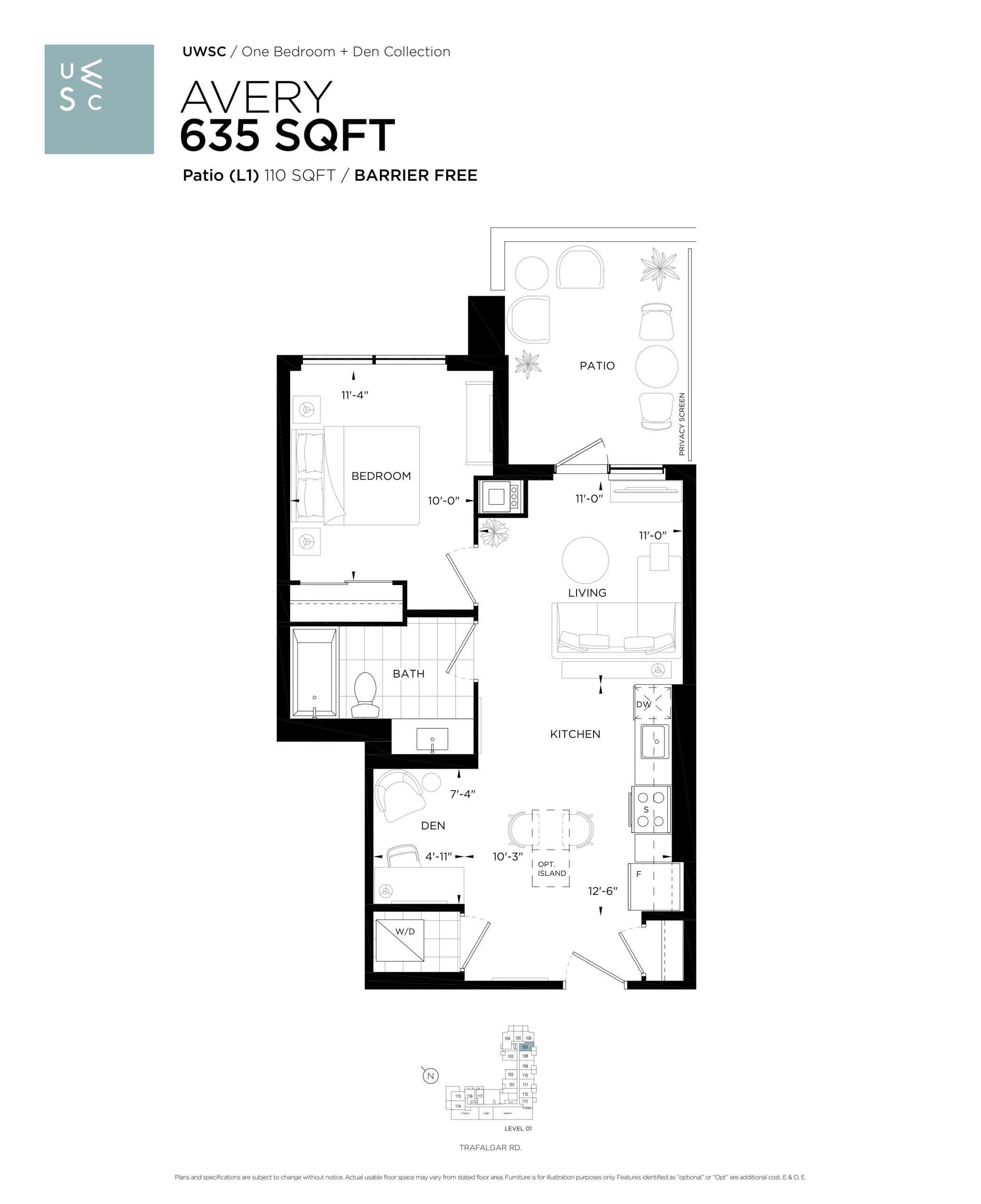 Avery floor plan