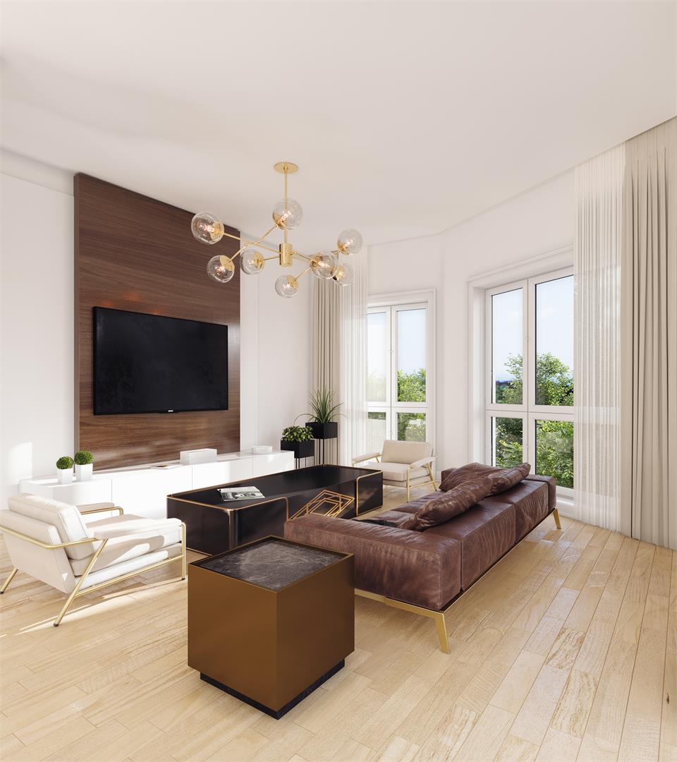 Anthem Towns in Mississauga — rendering 3