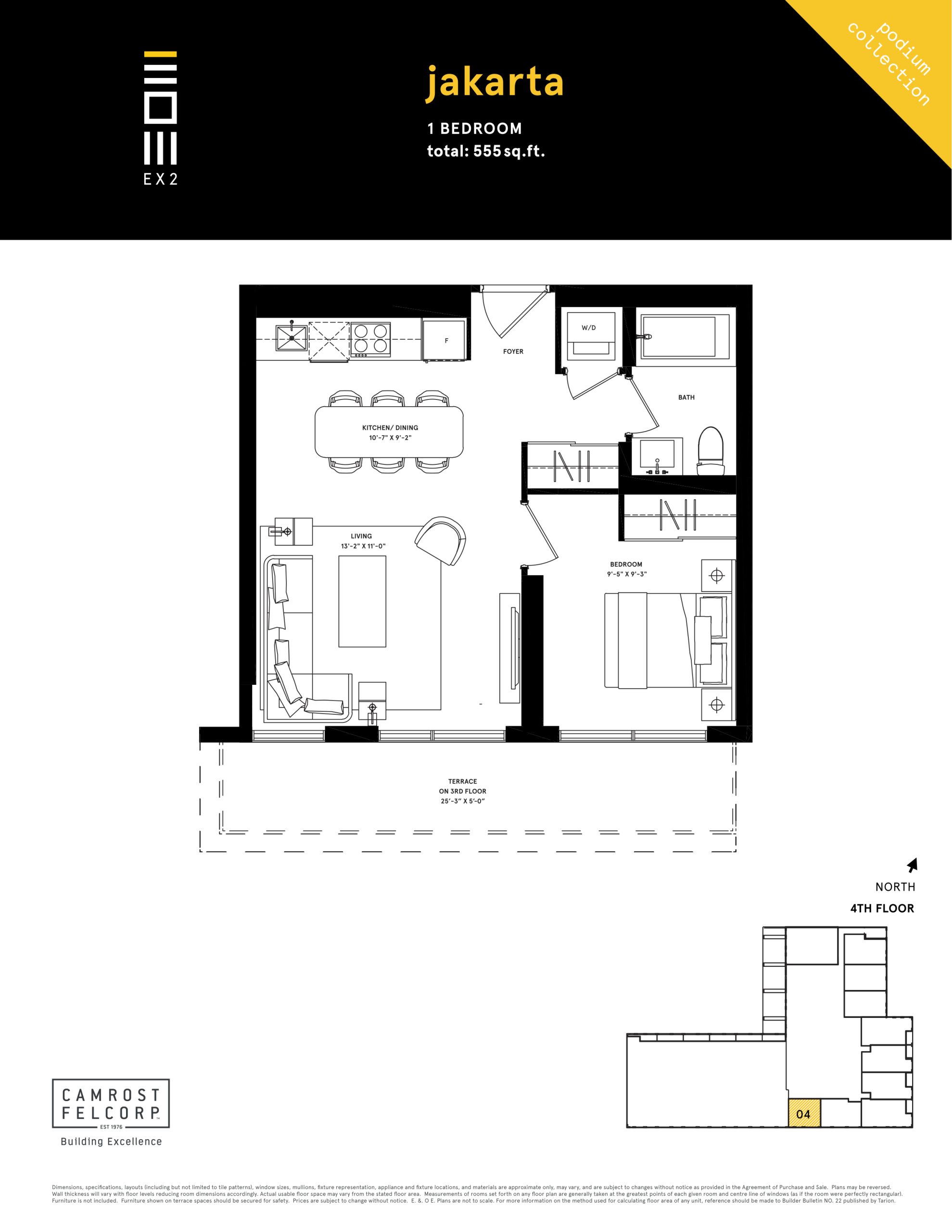 Jakarta - Podium Collection floor plan