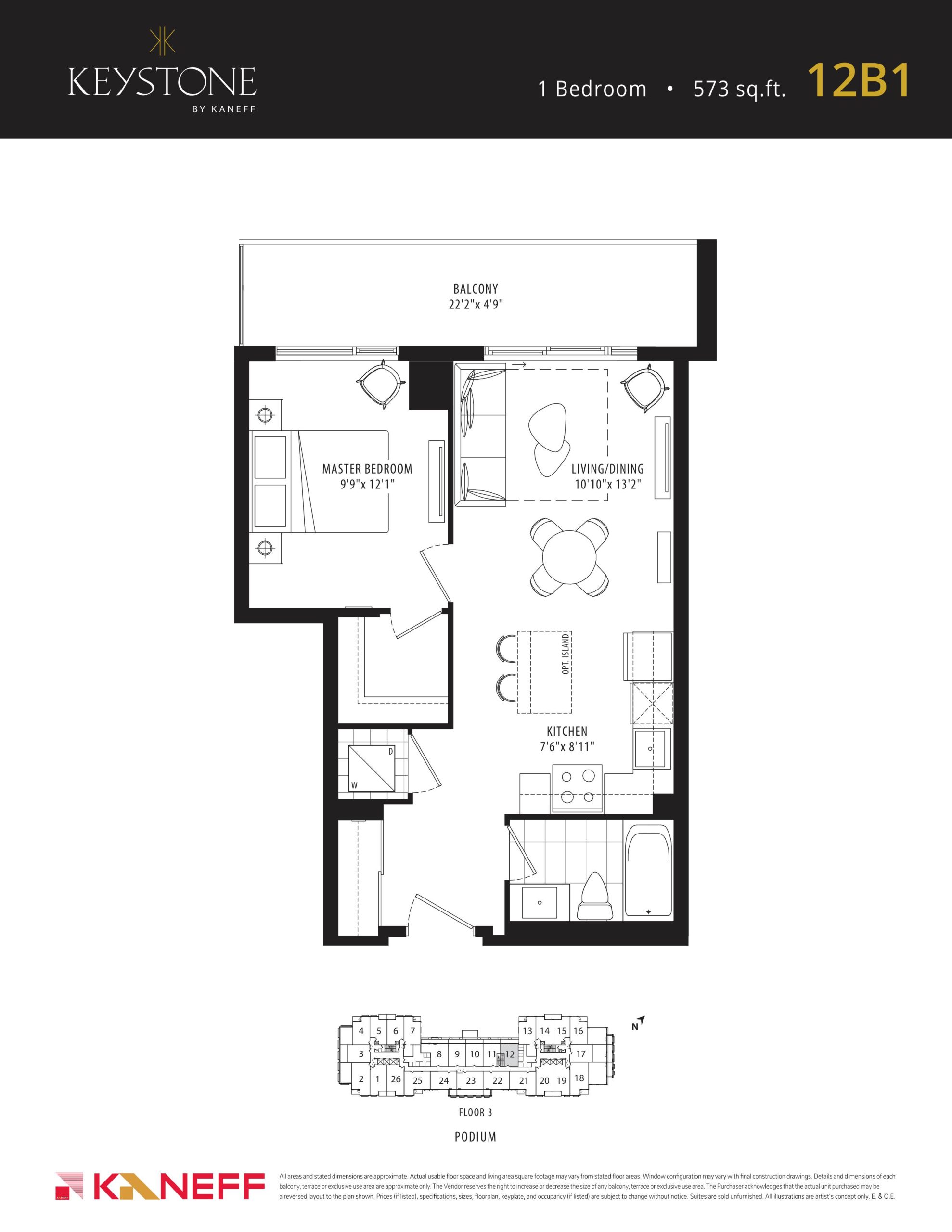 12B1 floor plan