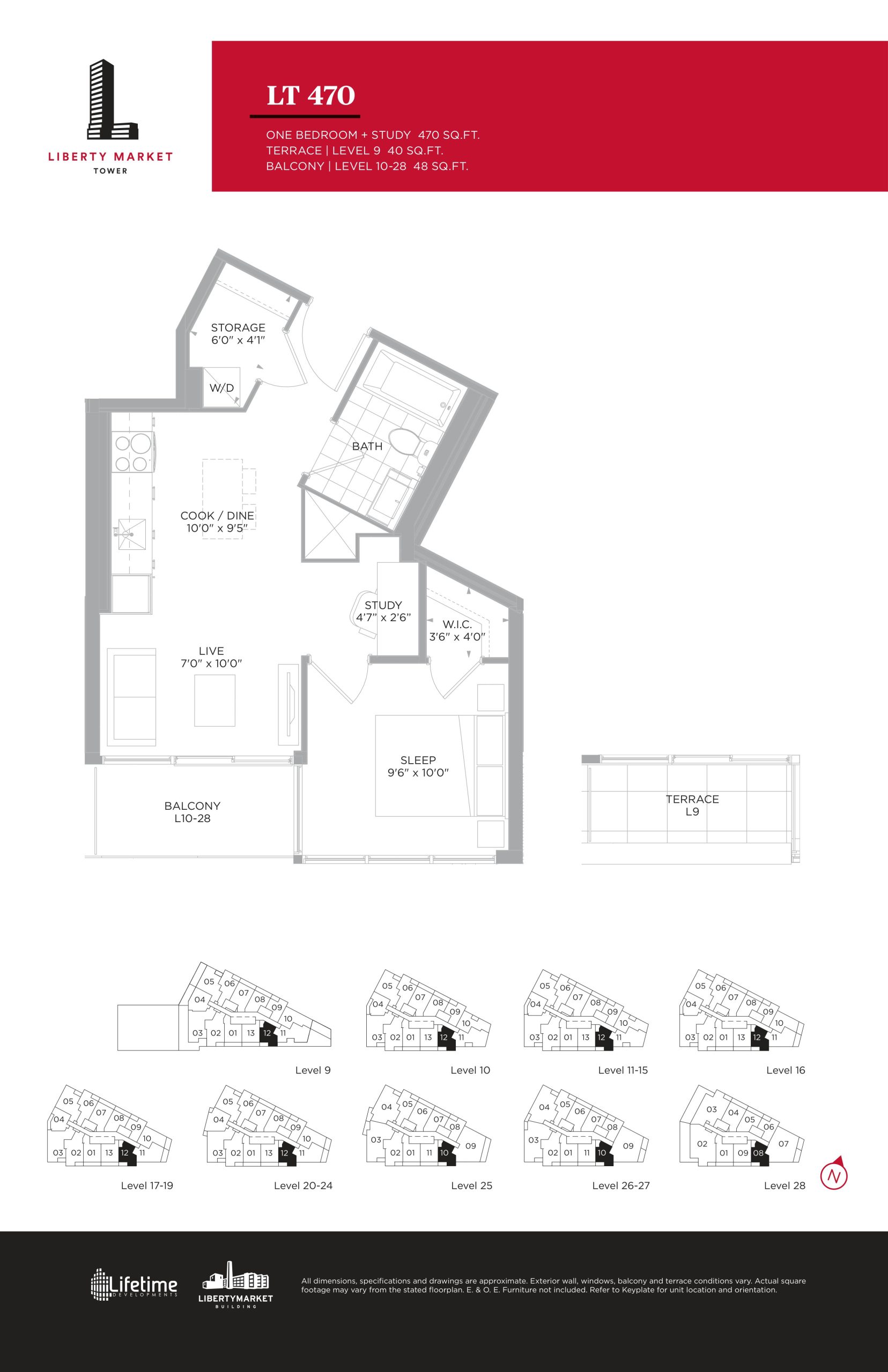 LT 470 floor plan