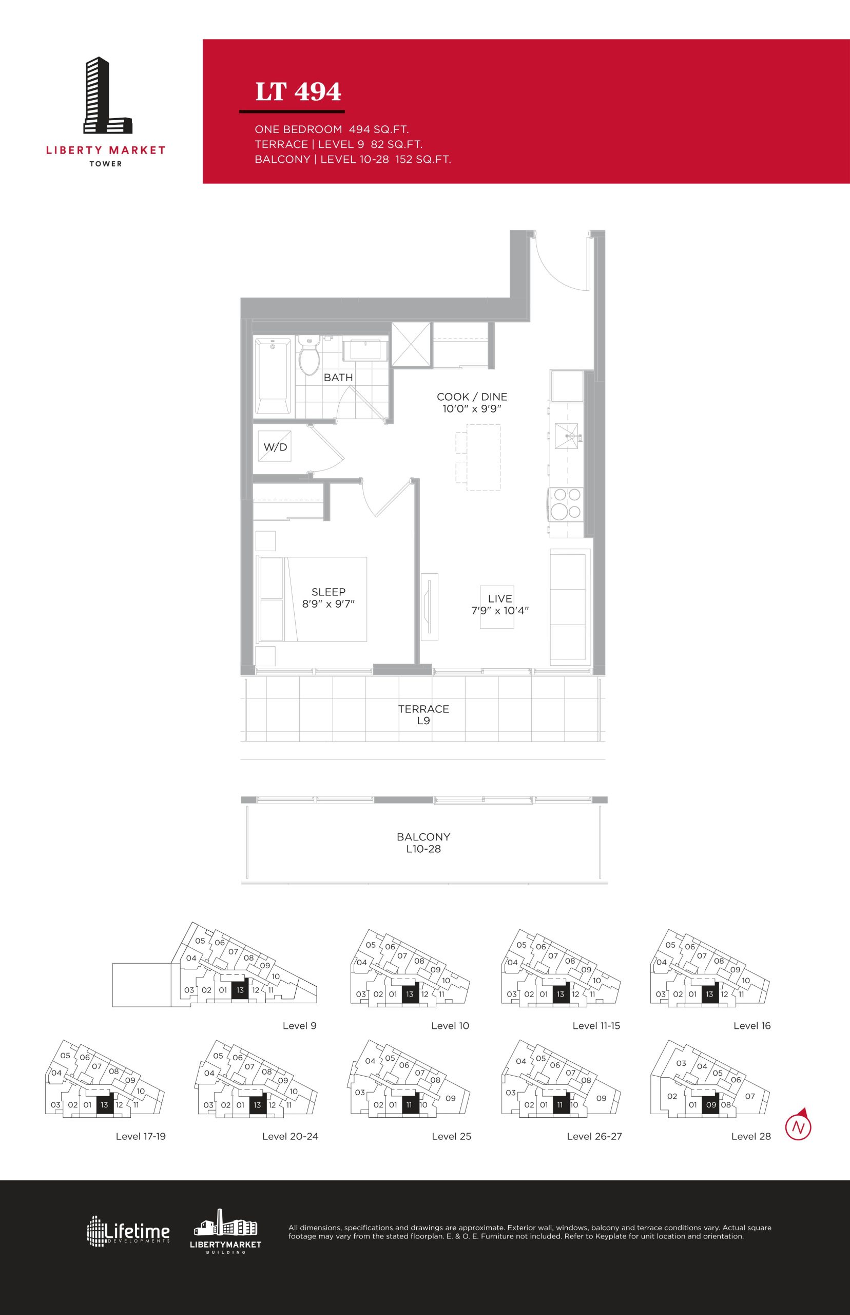 LT 494 floor plan