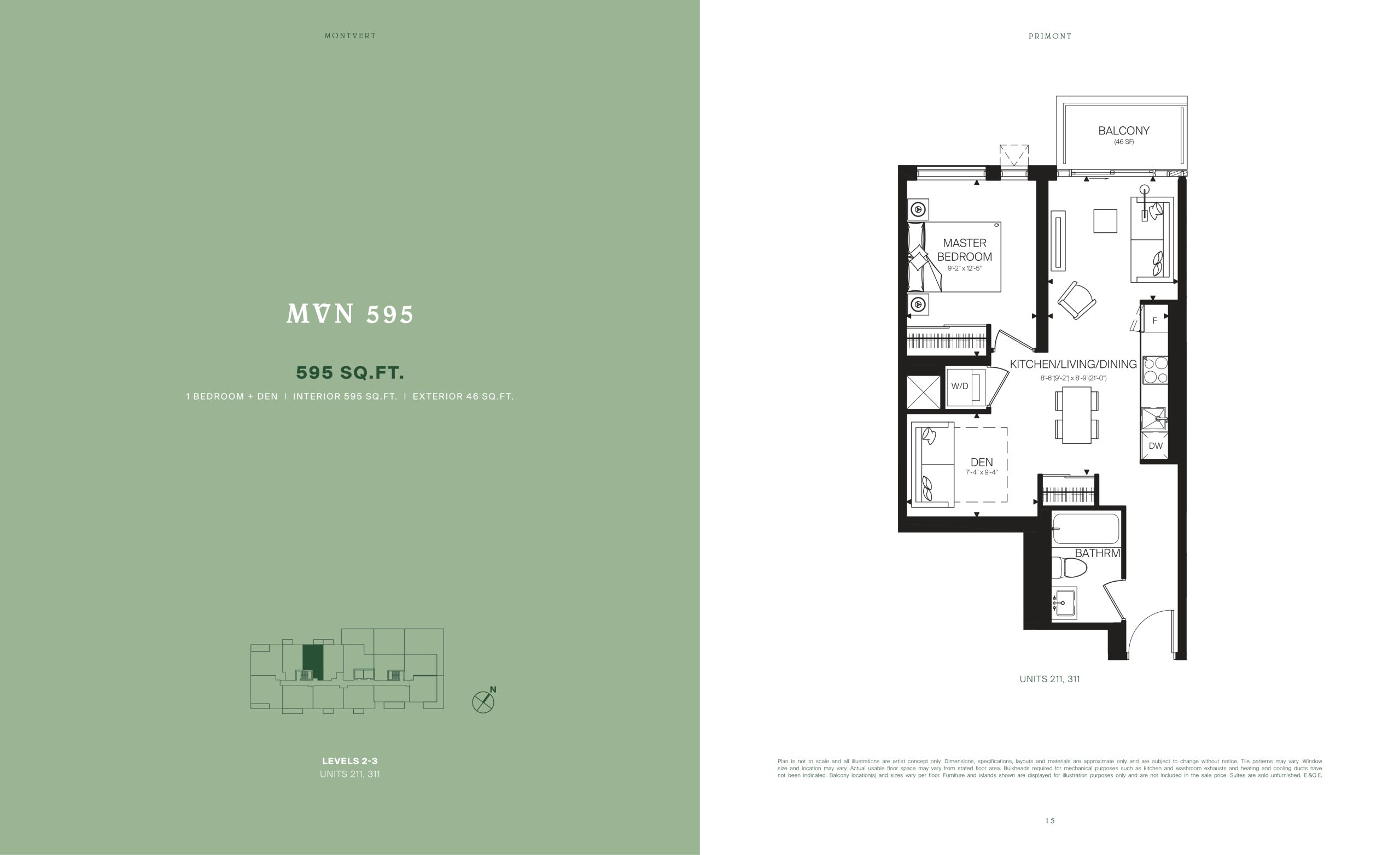 MVN 595 floor plan