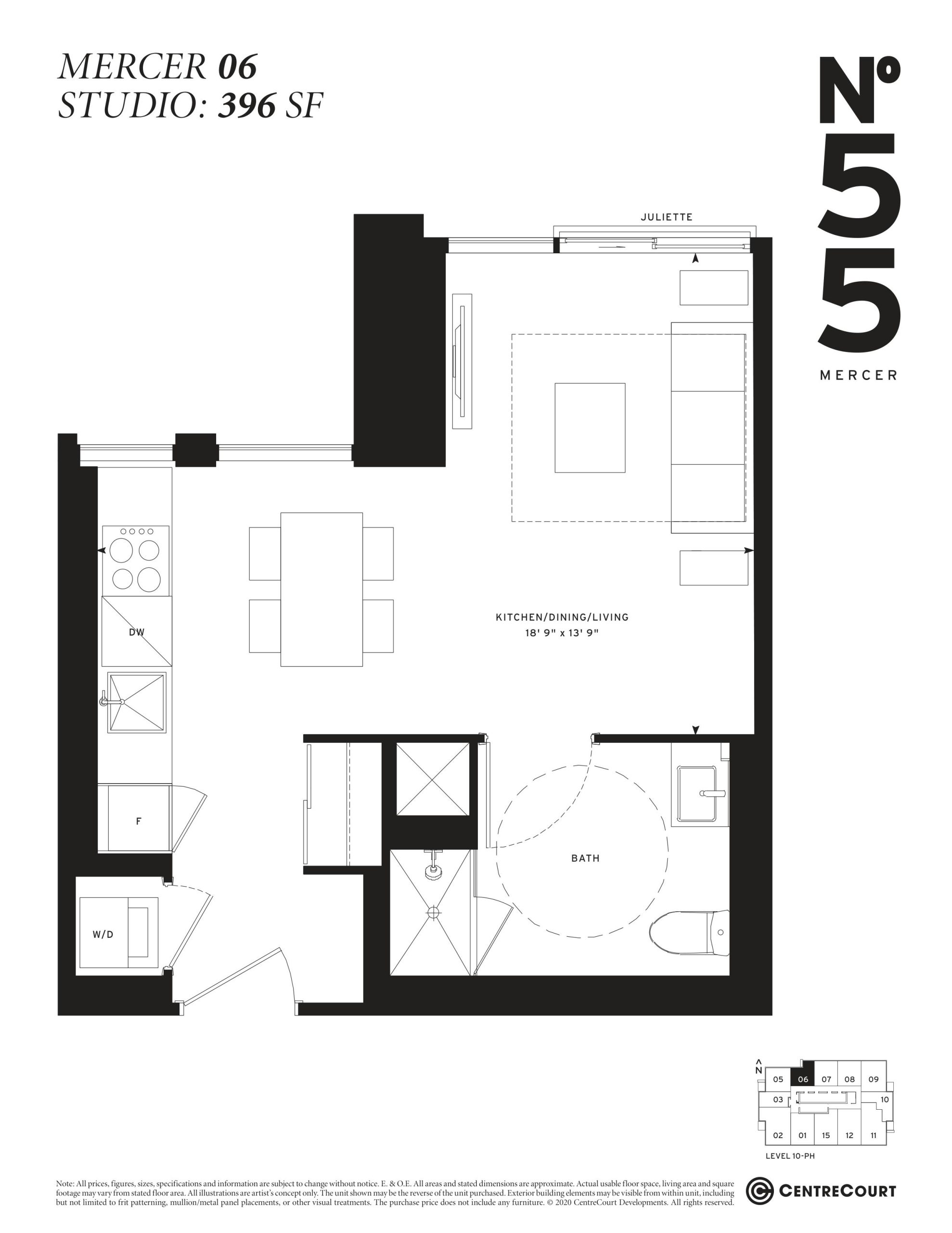 Mercer 06 floor plan