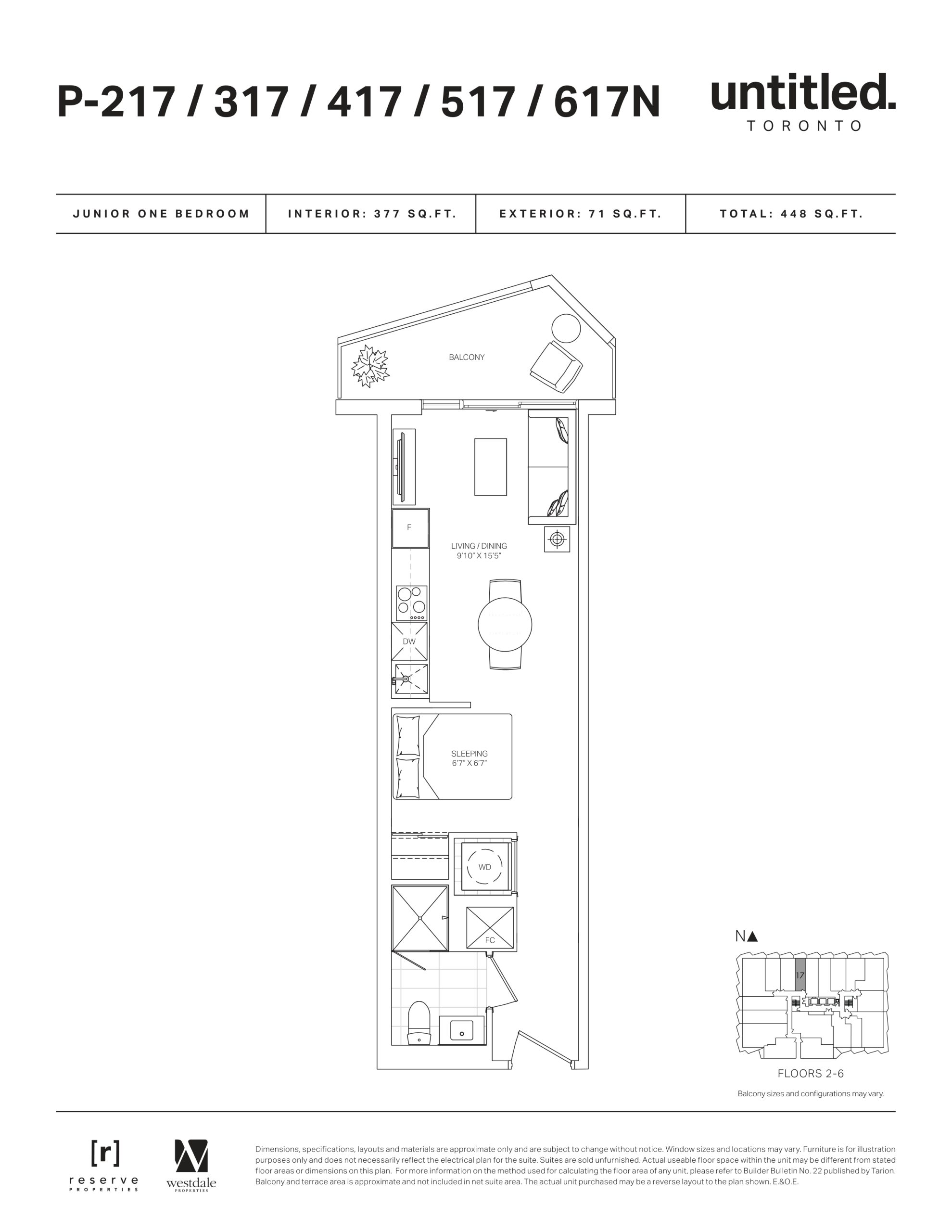 P-217/317/417/517/617N floor plan