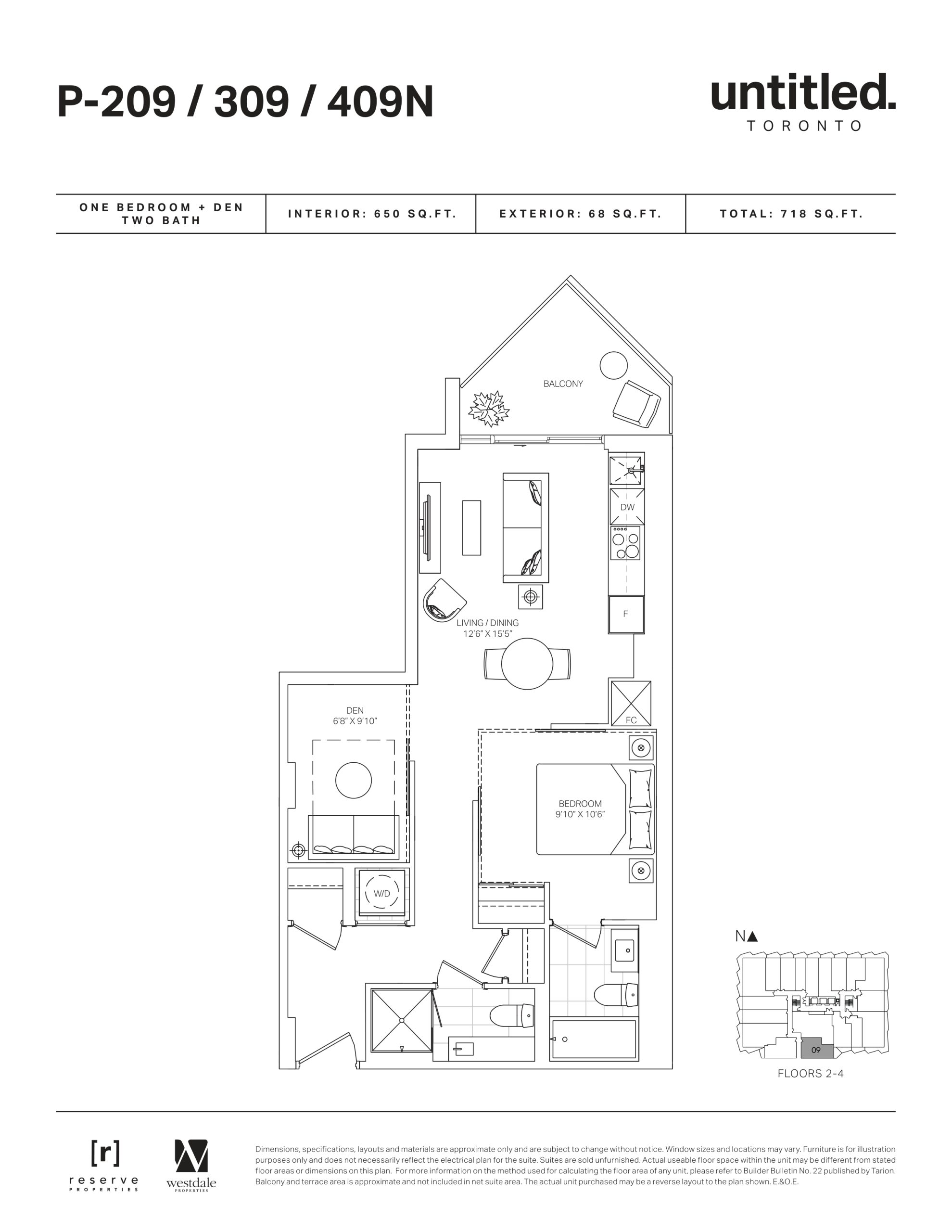 P-209/309/409N floor plan