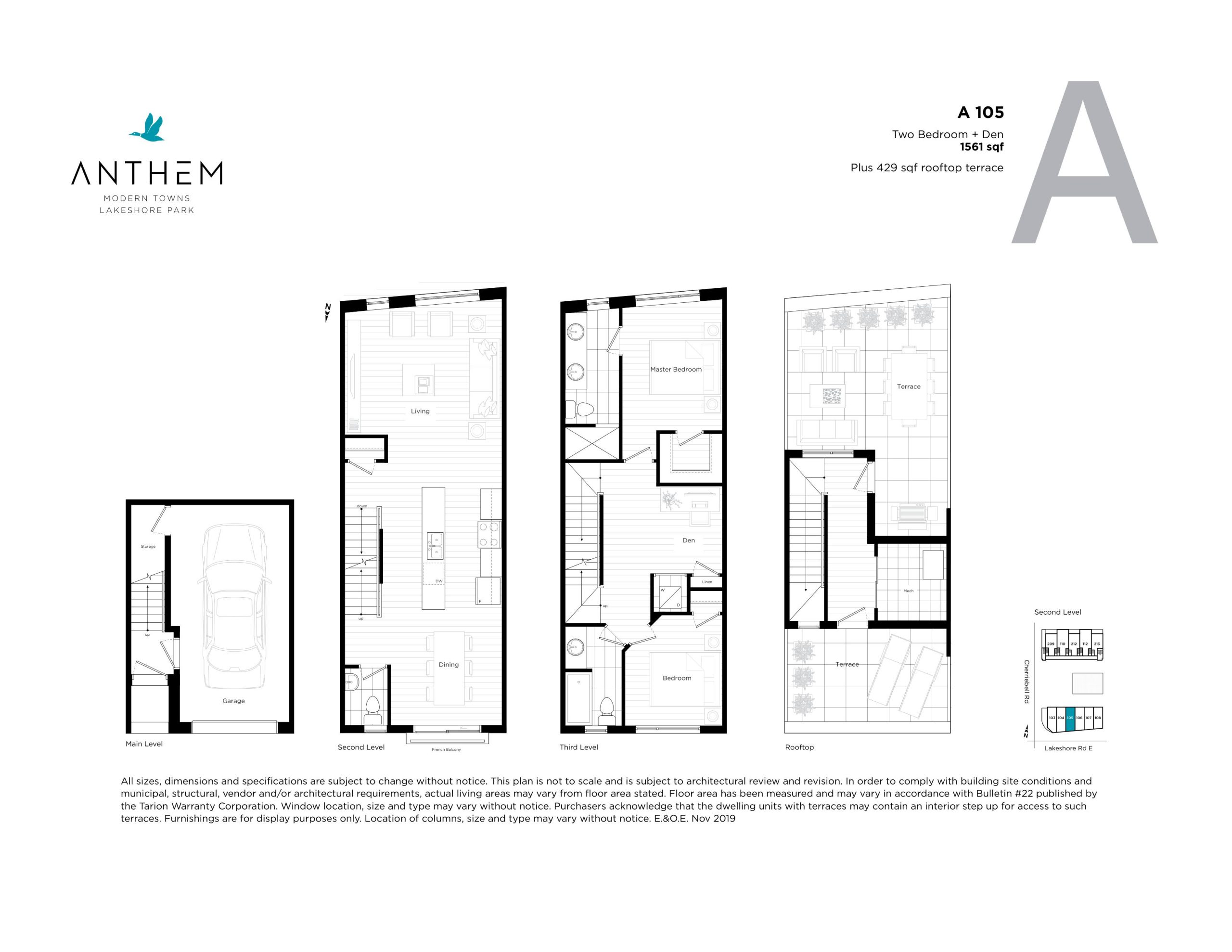 A105 floor plan