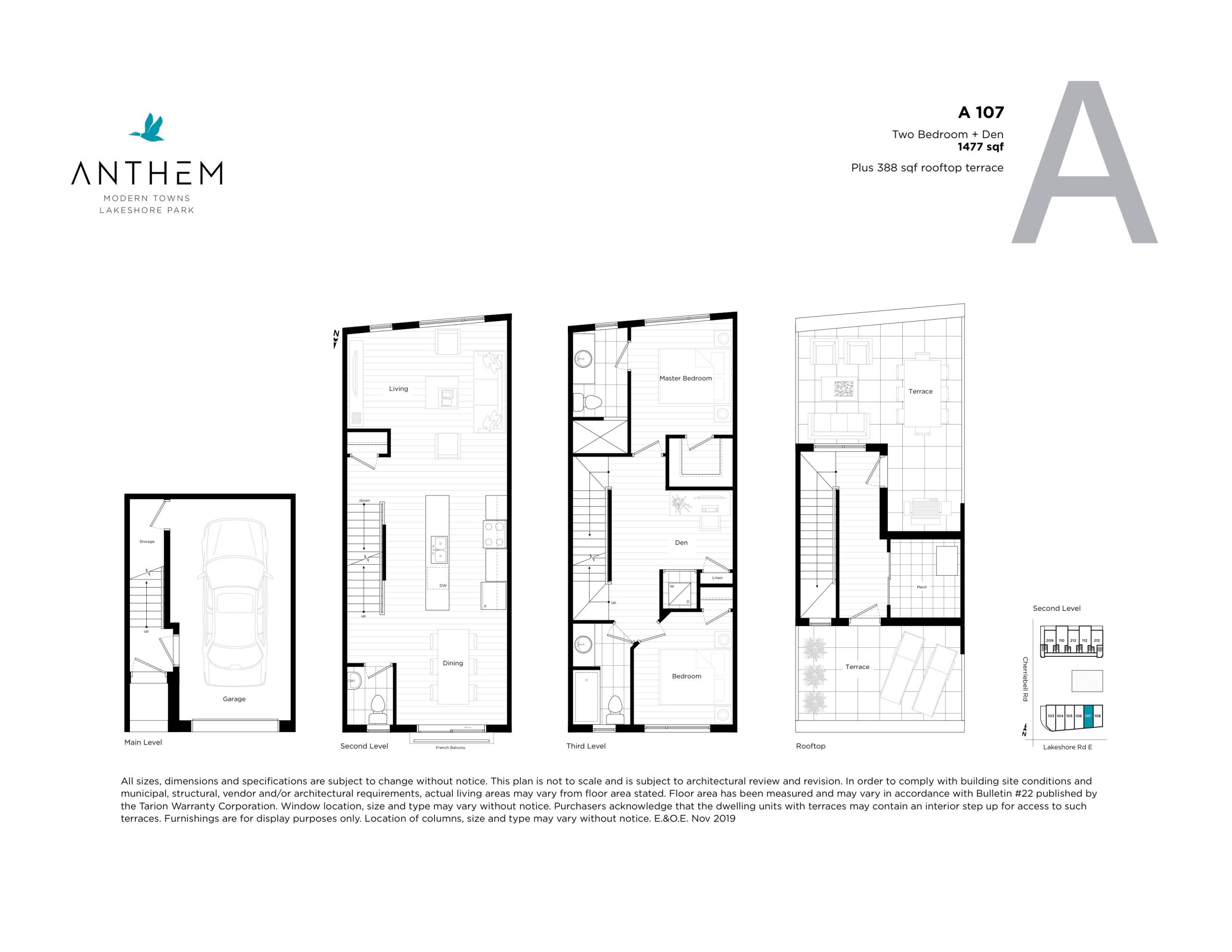 A107 floor plan
