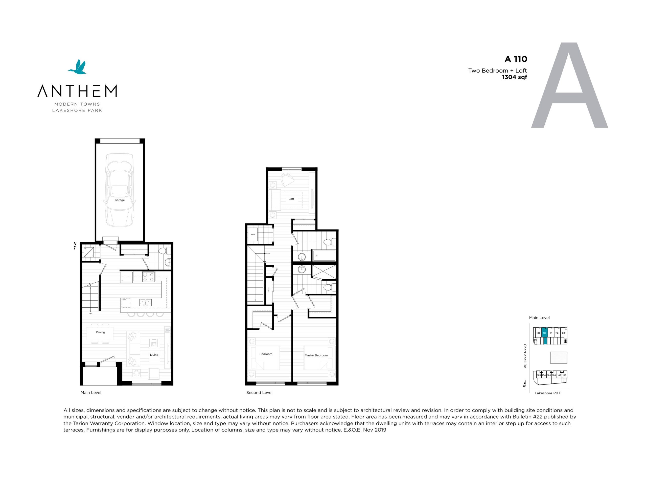 A110 floor plan