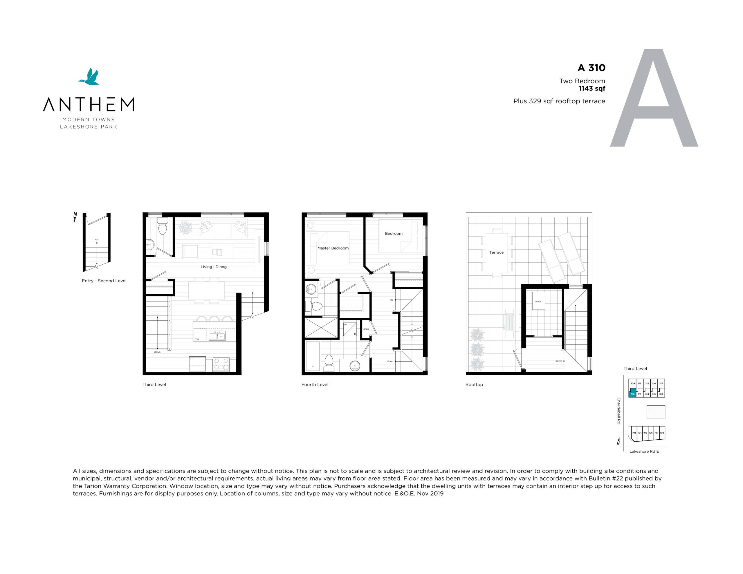 A310 floor plan