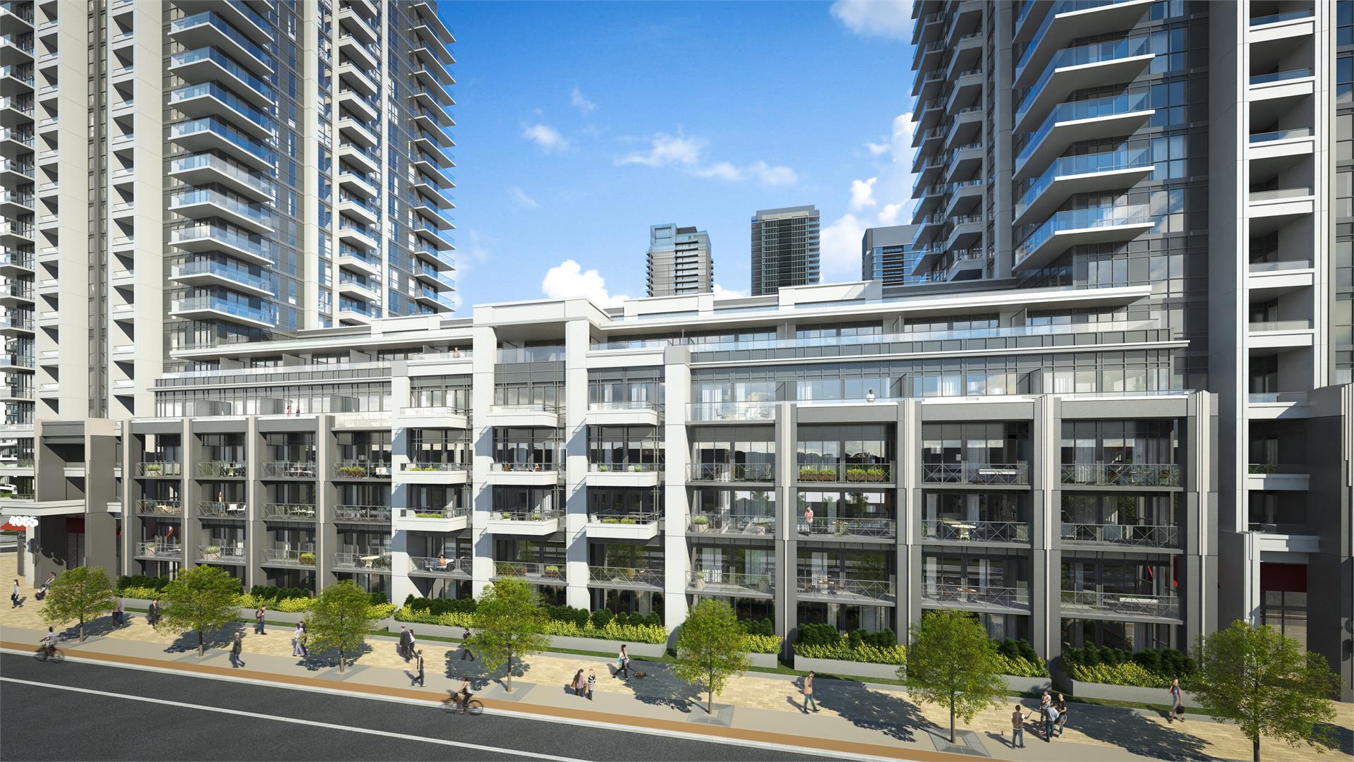 Block Nine in Mississauga — rendering 2