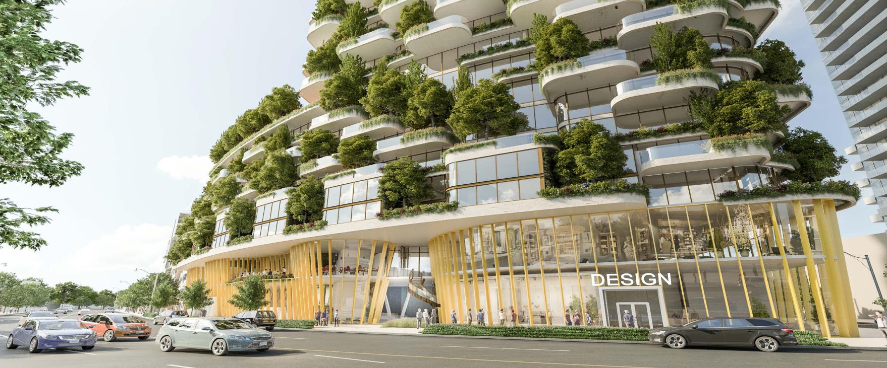 Designers Walk in Toronto — rendering 2
