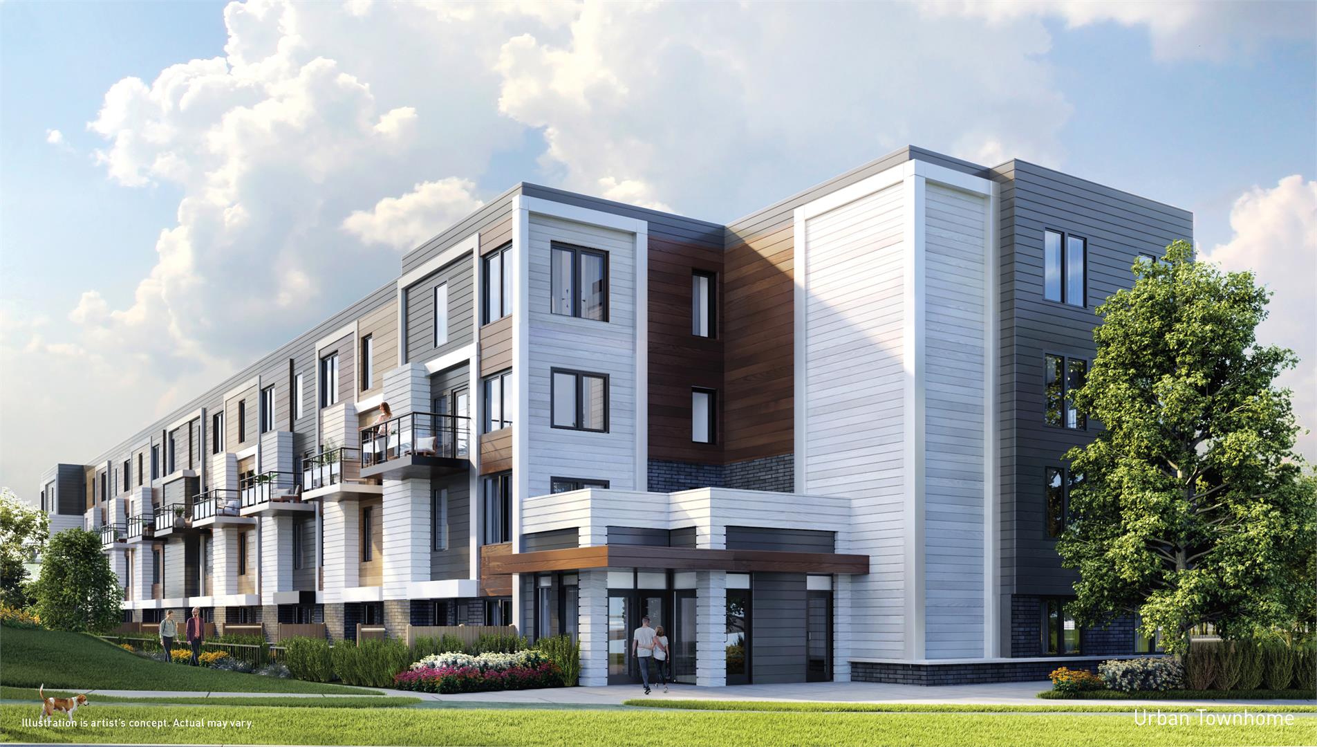 Parkside Towns at Saturday in Toronto — rendering 4