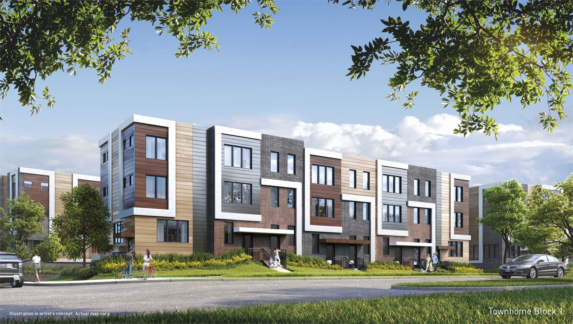 Parkside Towns at Saturday — Toronto
