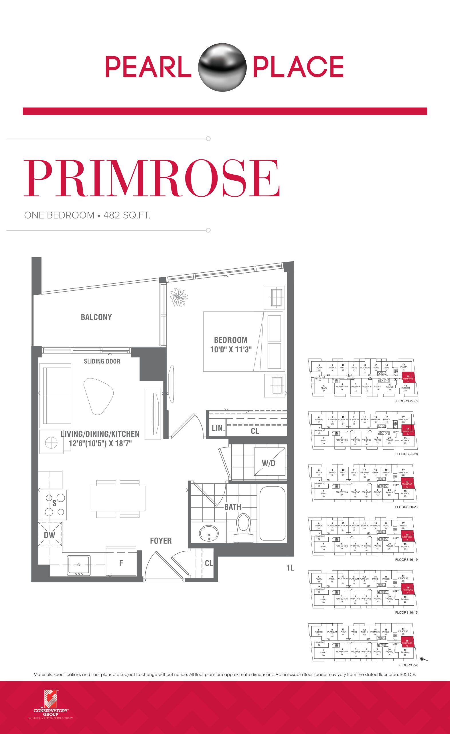 Primrose floor plan