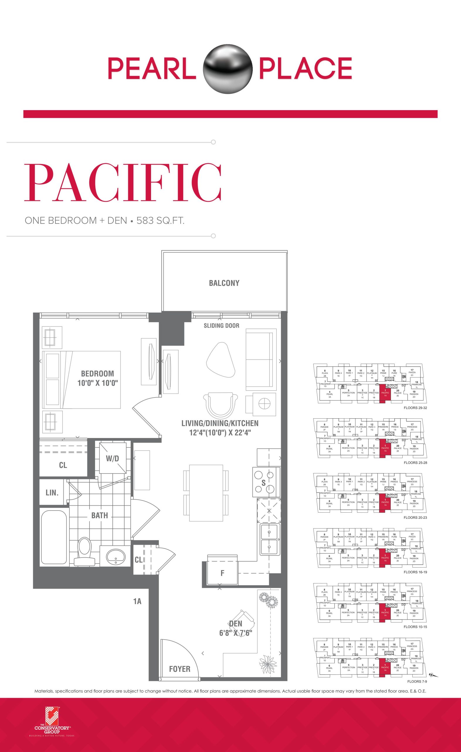 Pacific floor plan