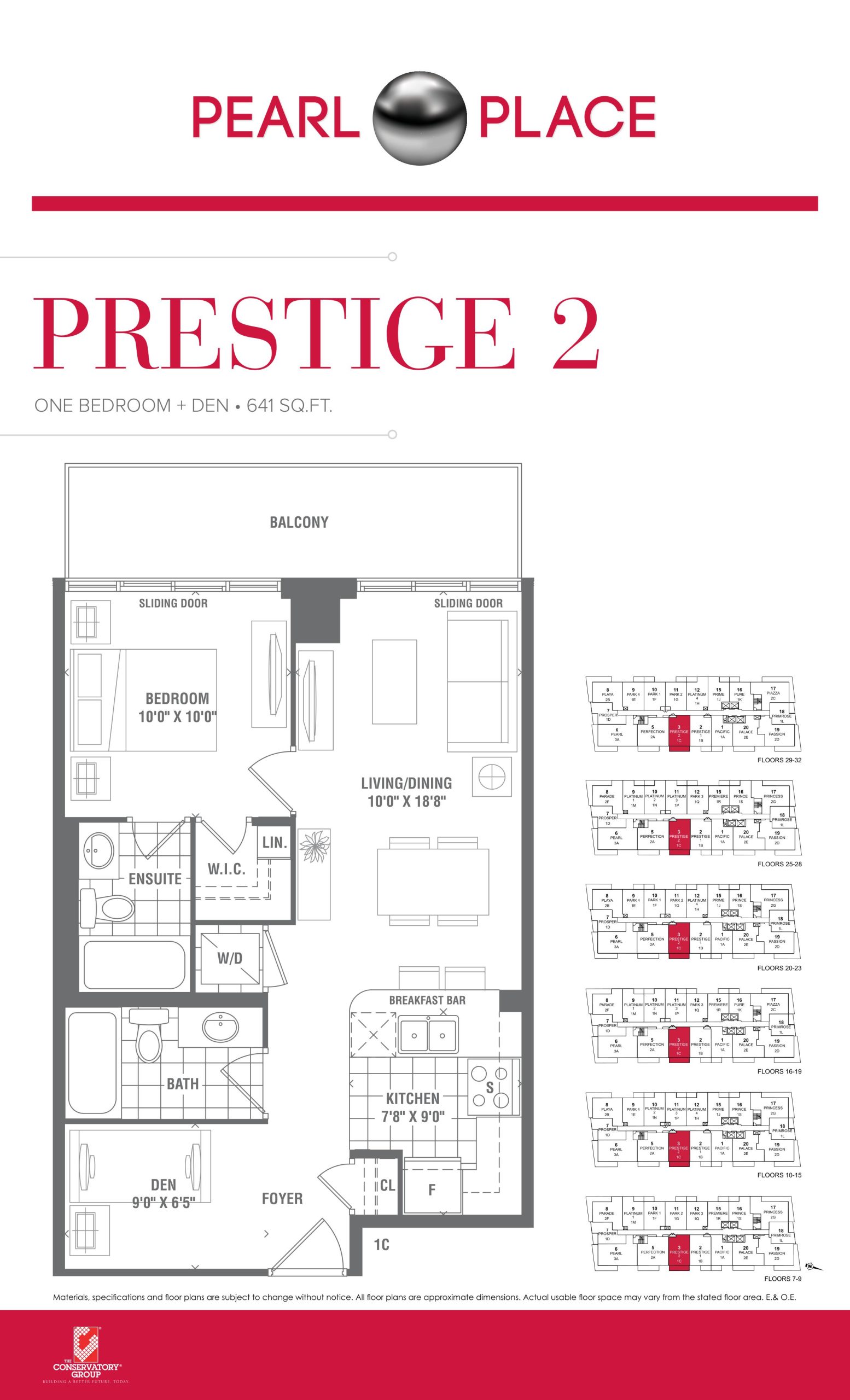 Prestige 2 floor plan