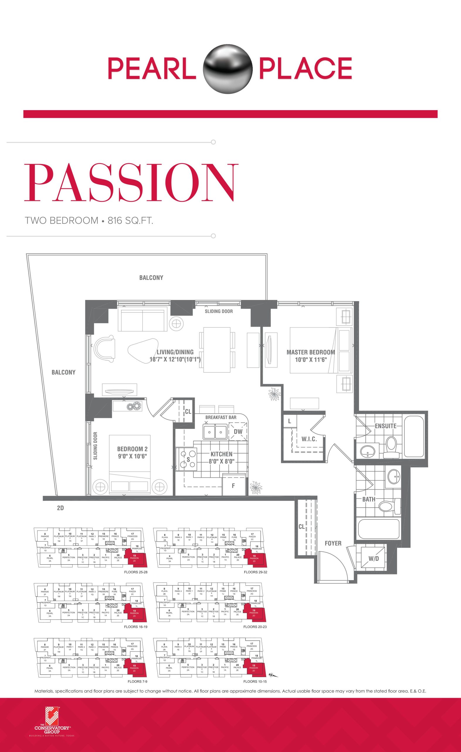 Passion floor plan