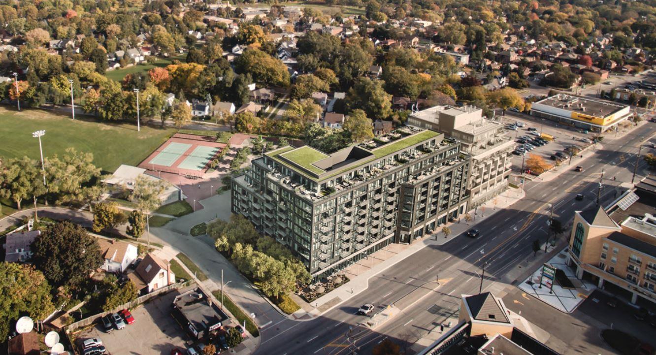 Queensway Park in Toronto — rendering 7
