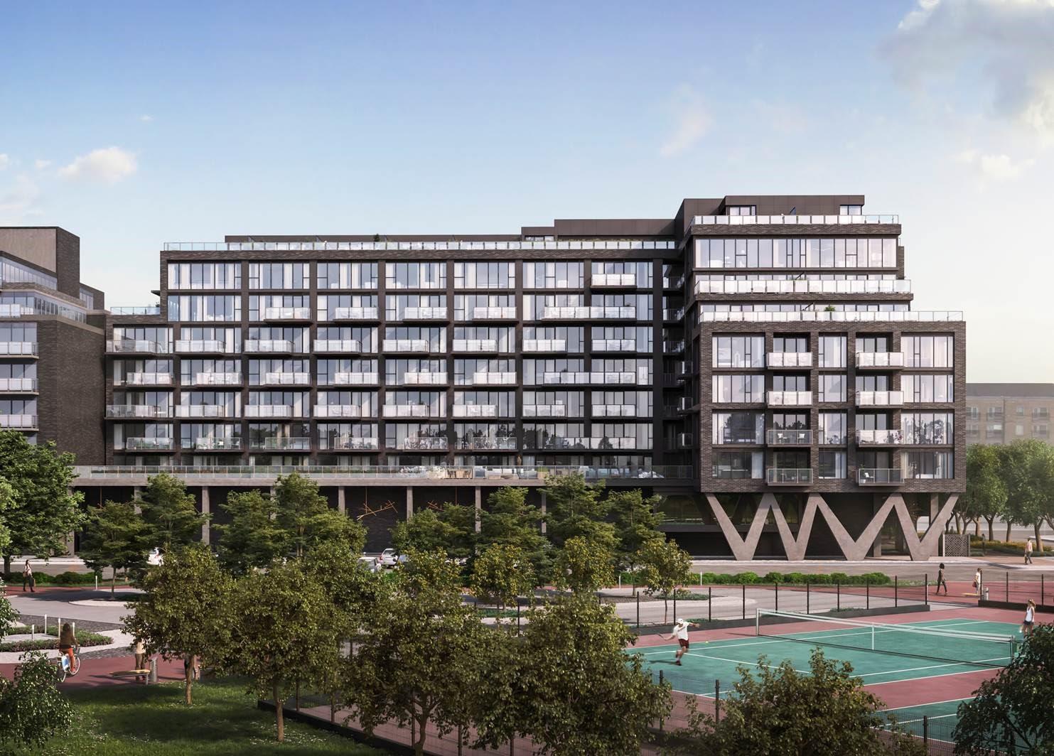 Queensway Park in Toronto — rendering 6