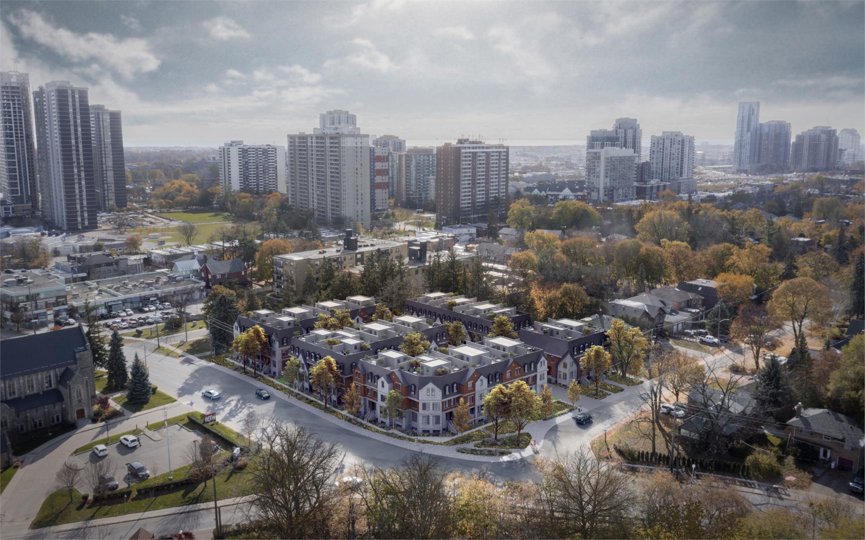 Islington Village in Toronto — rendering 10