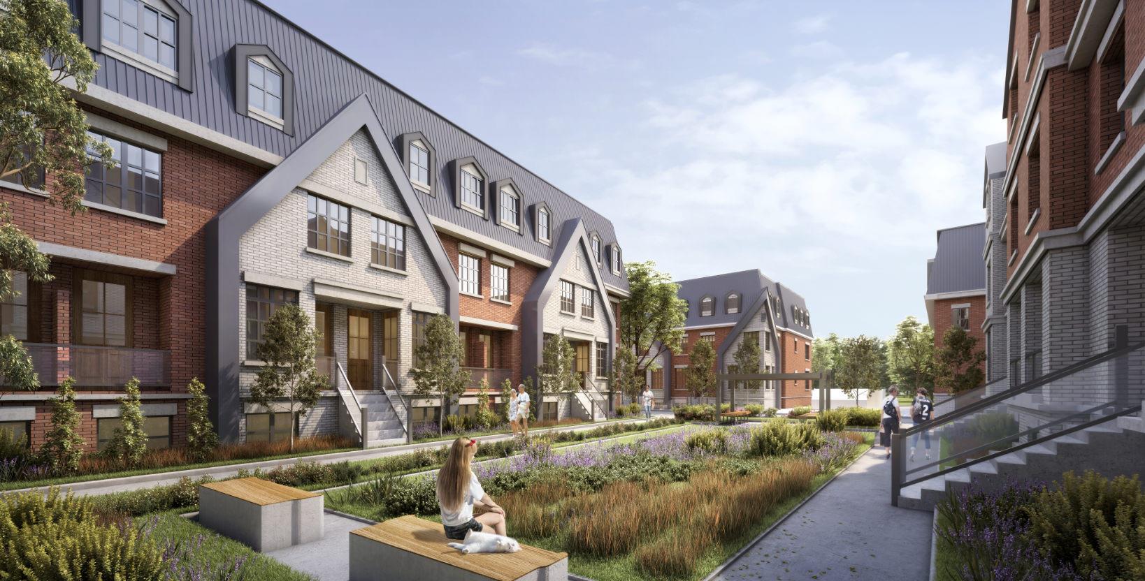 Islington Village in Toronto — rendering 8