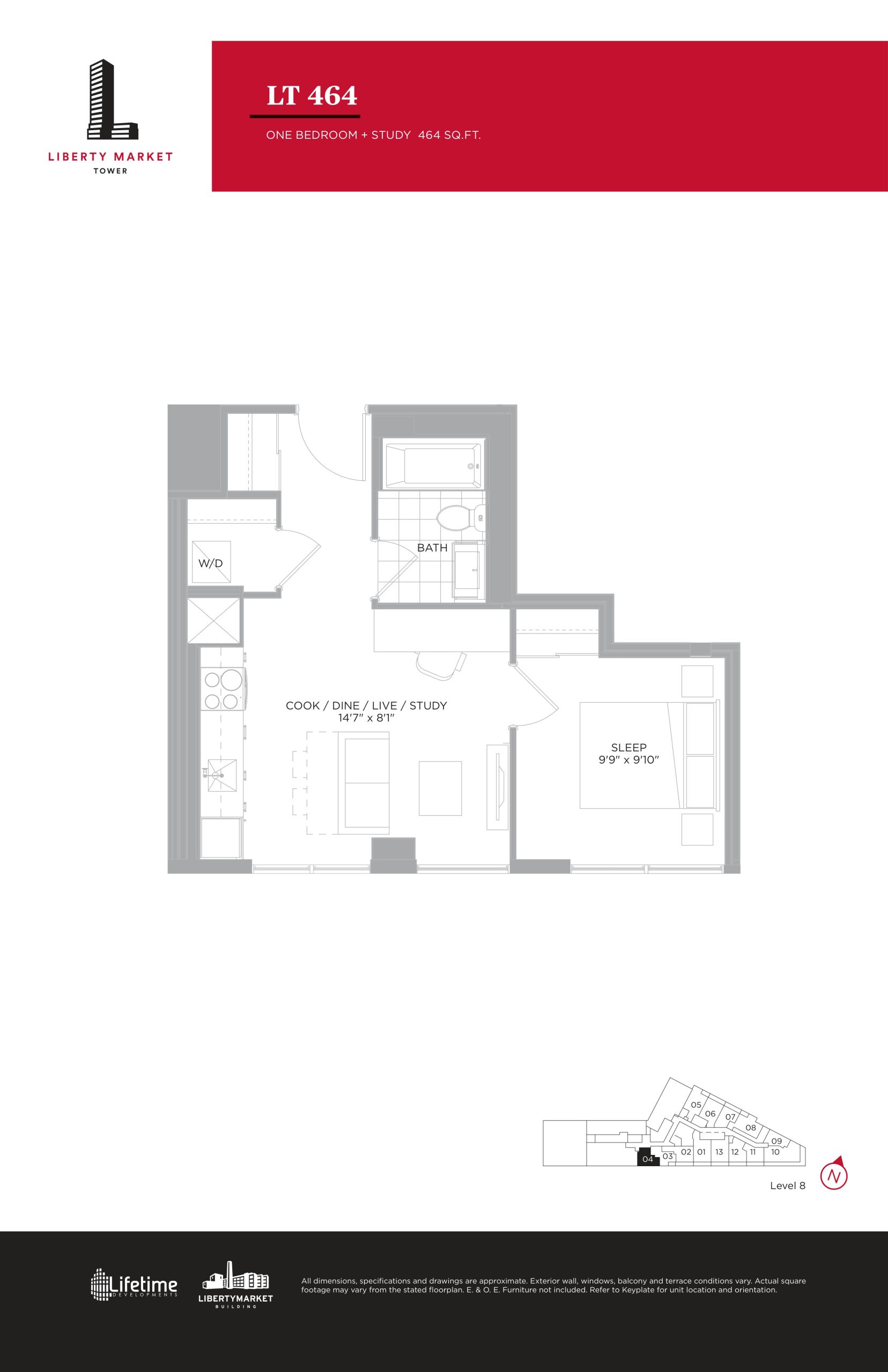 LT 464 - Tower Collection floor plan