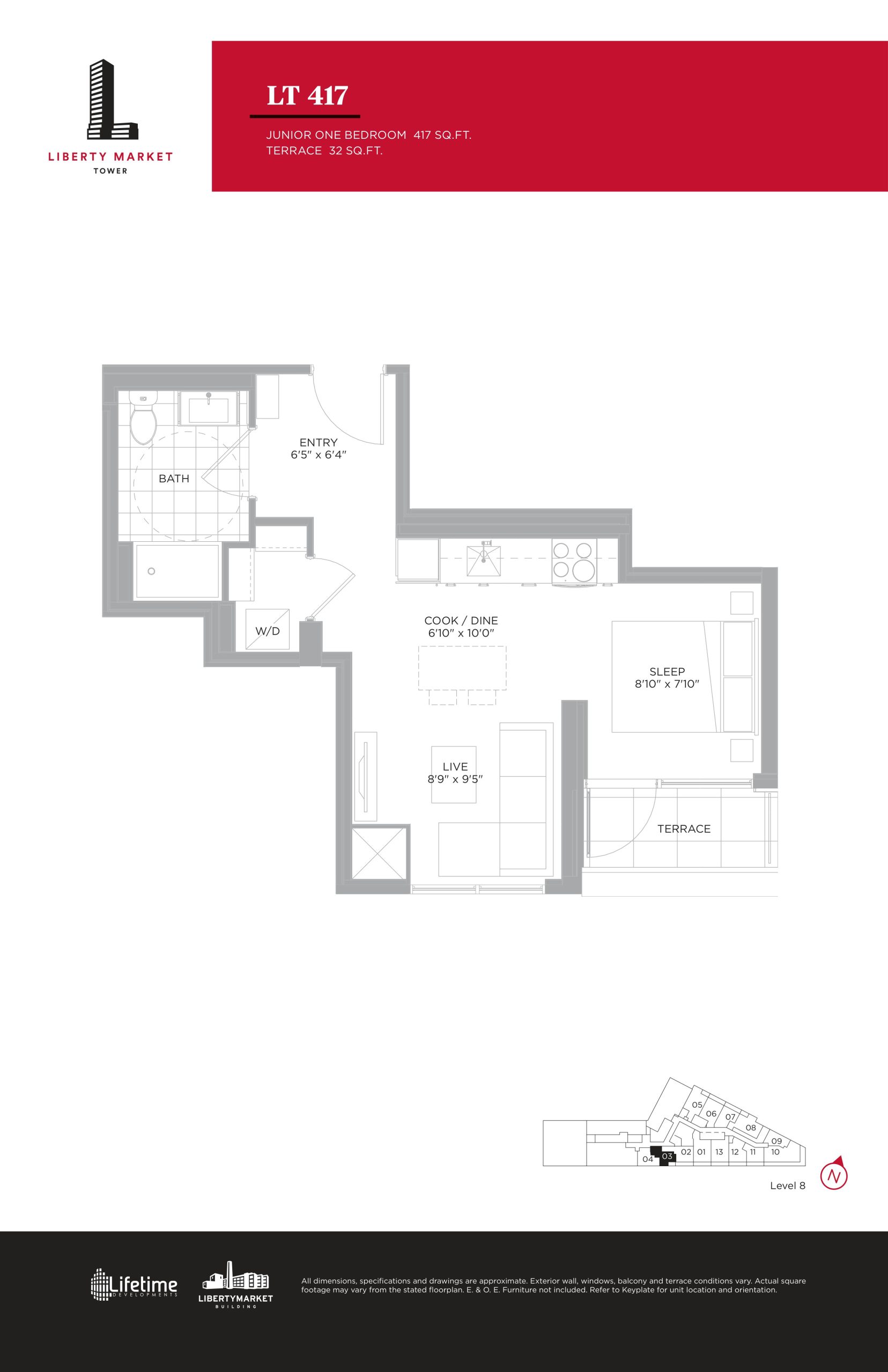 LT 417 - Terrace Collection floor plan