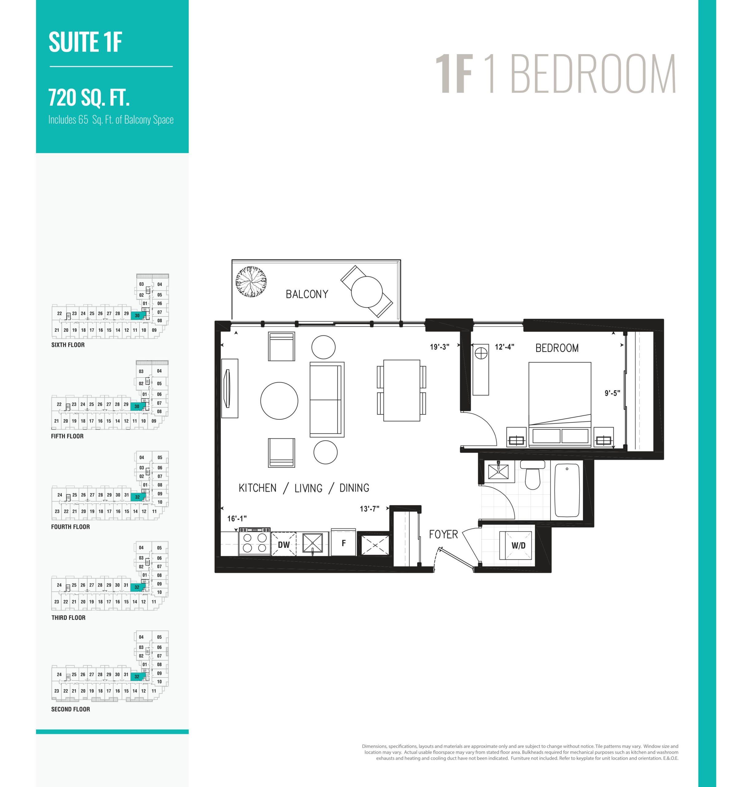 1F floor plan